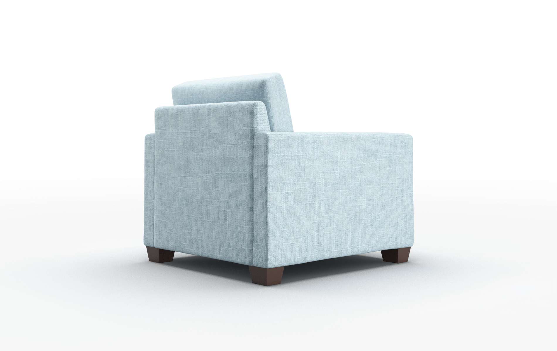 Dresden Atlas Turquoise Chair espresso legs 5