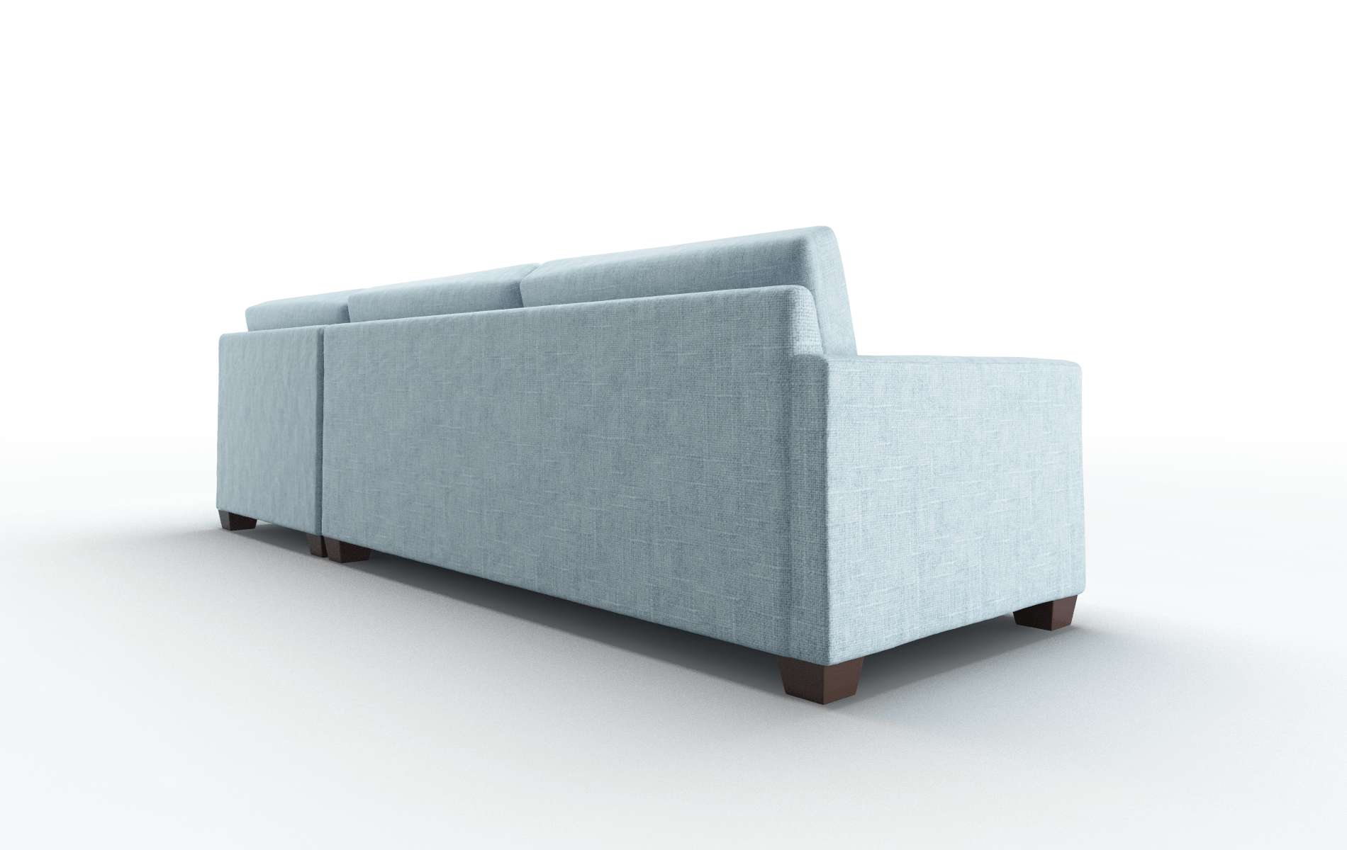 Dresden Atlas Turquoise Panel espresso legs 5