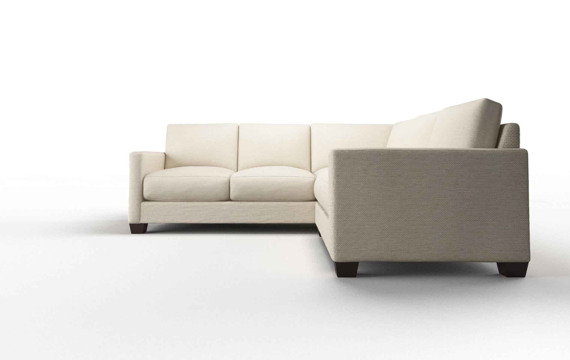 Dresden Avenger Beach Sectional espresso legs 5