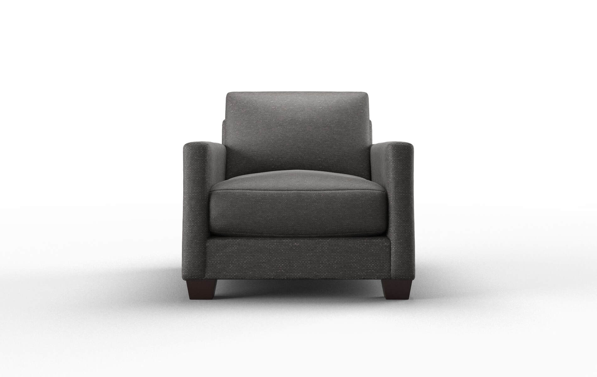 Dresden Avenger denim Chair Espresso Legs  1