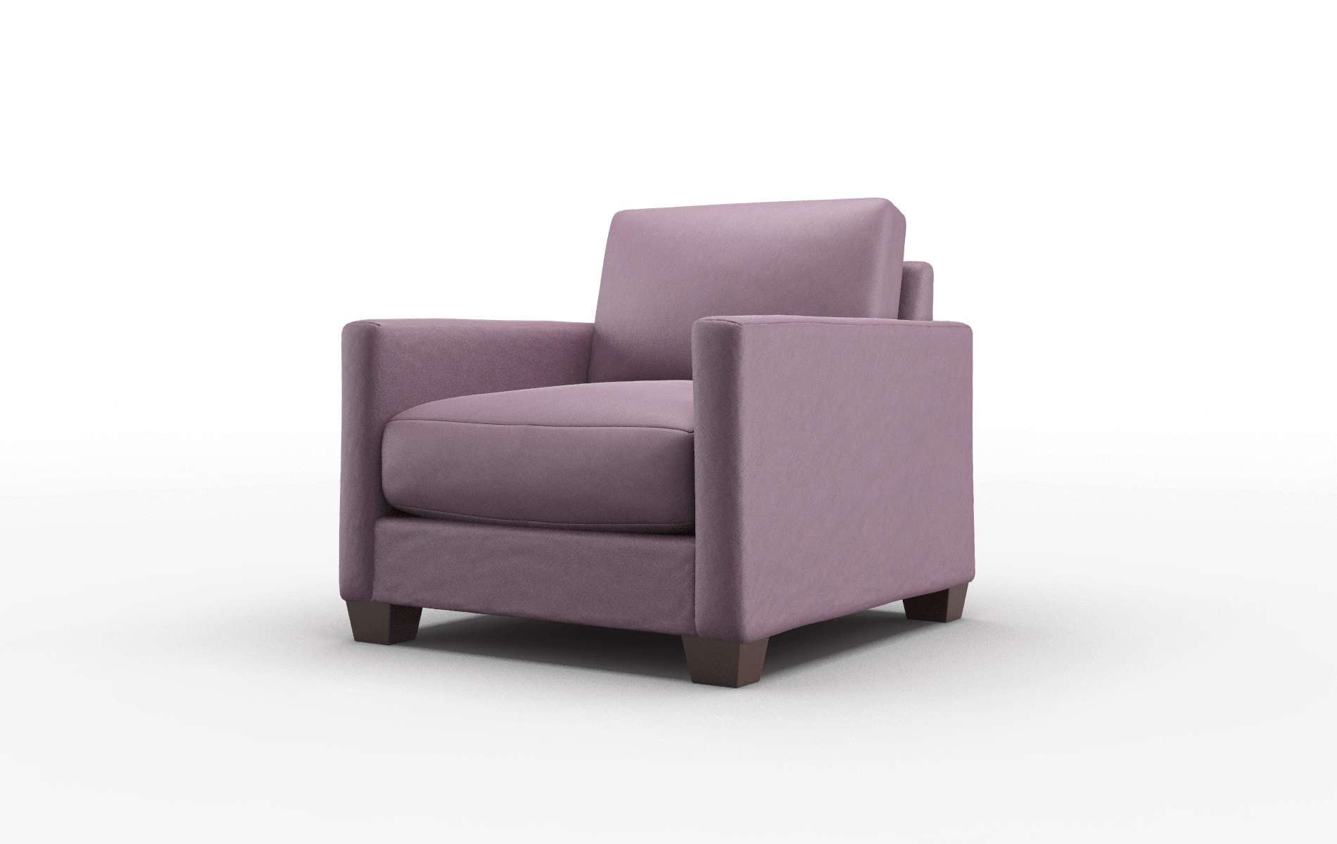 Dresden Bella Aubergine Chair espresso legs 4