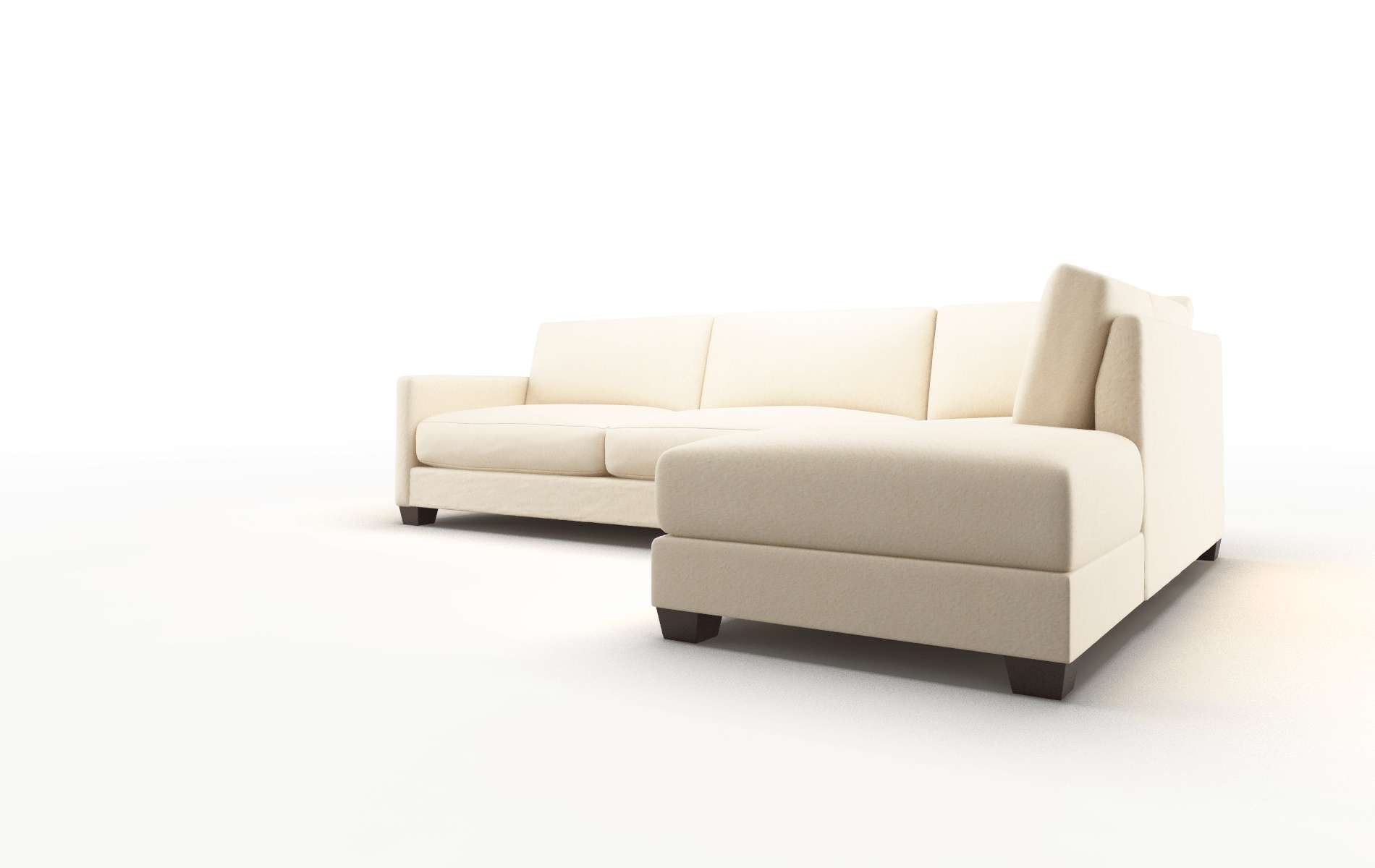 Dresden Bella Buckwheat Panel espresso legs 4