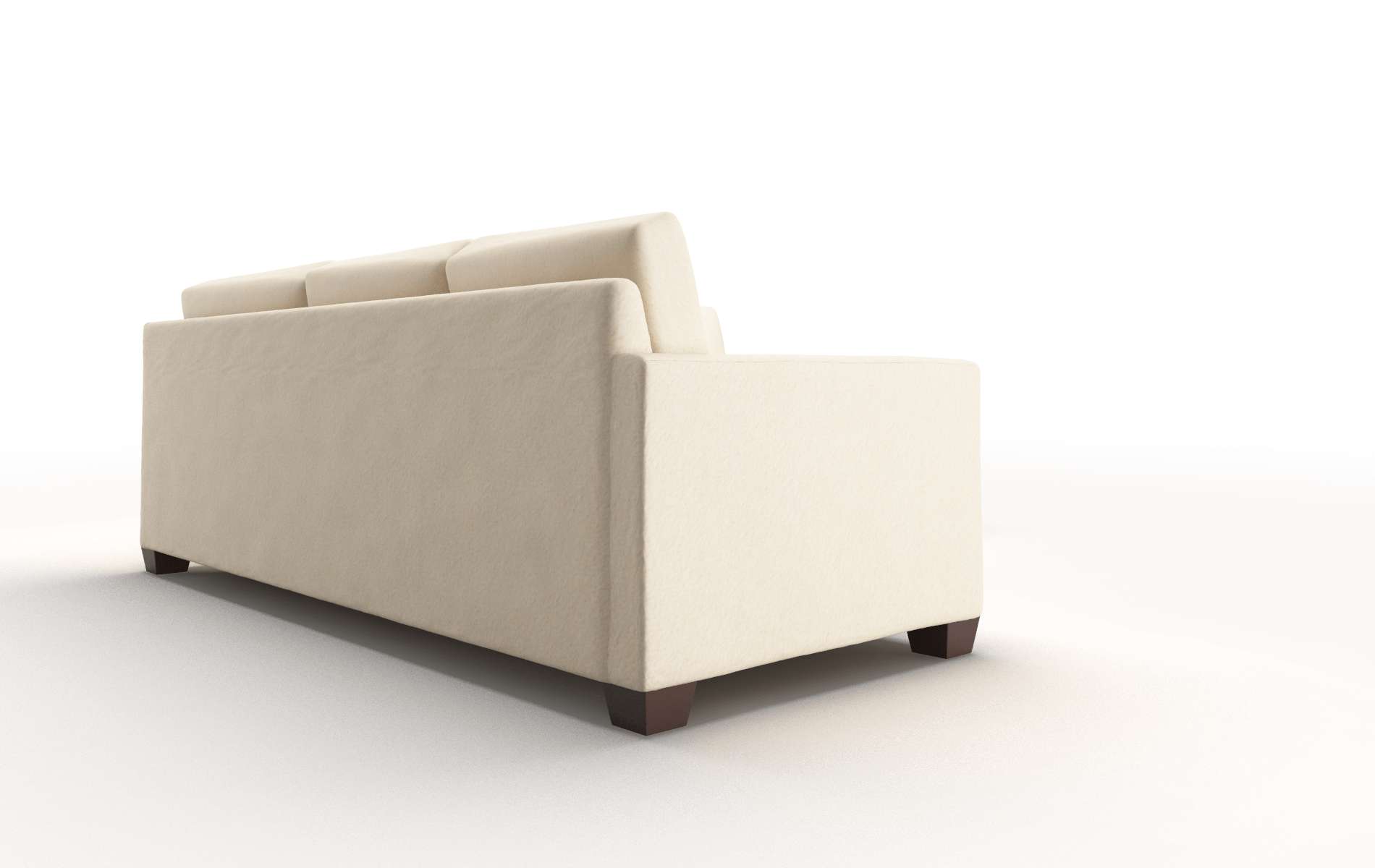 Dresden Bella Buckwheat Sectional espresso legs 3