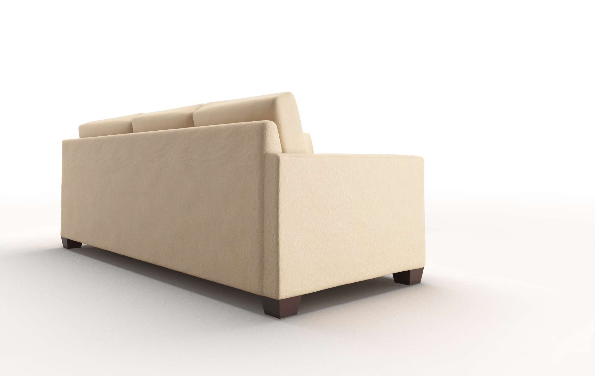 Dresden Bella Coffee Sectional espresso legs 3