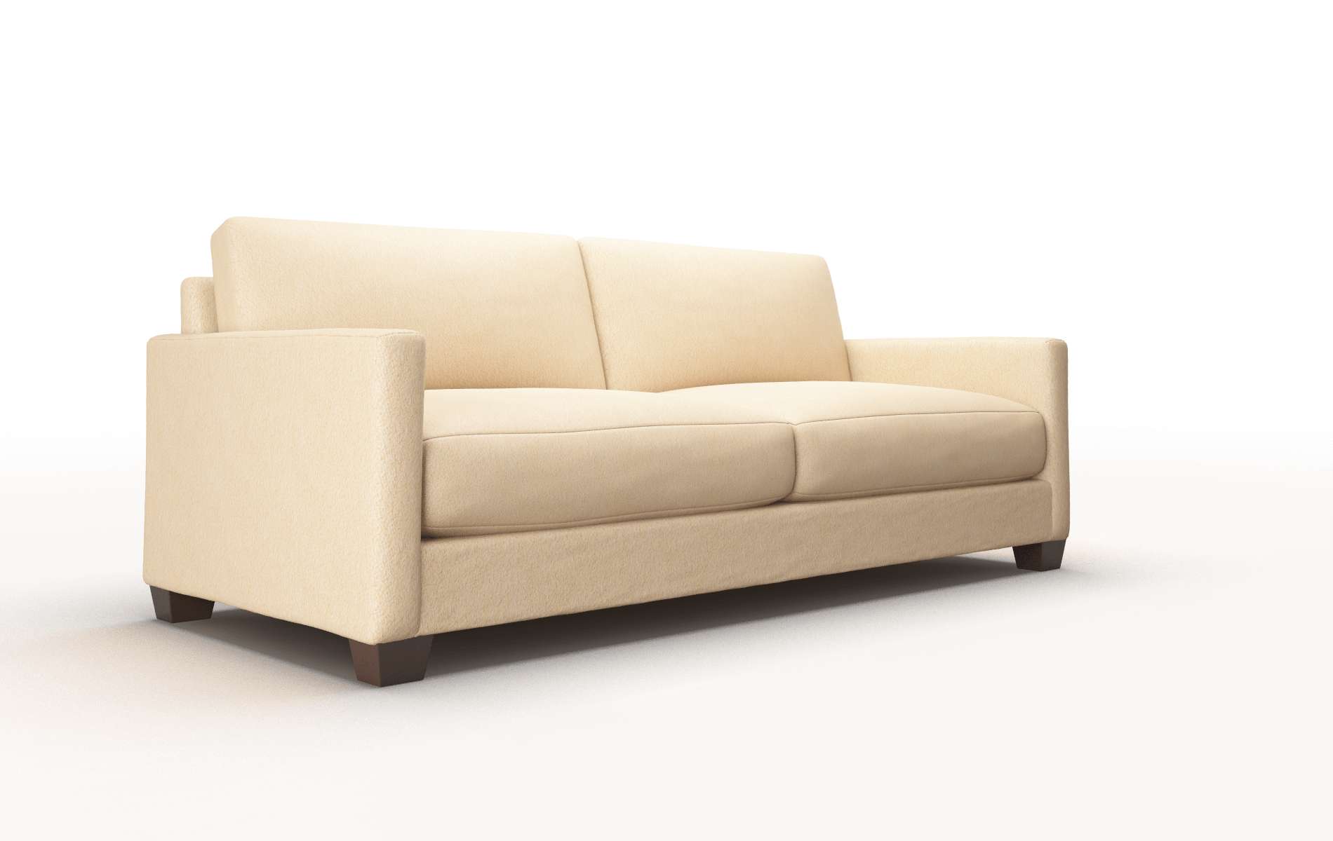 Dresden Bella Coffee Sofa espresso legs 2