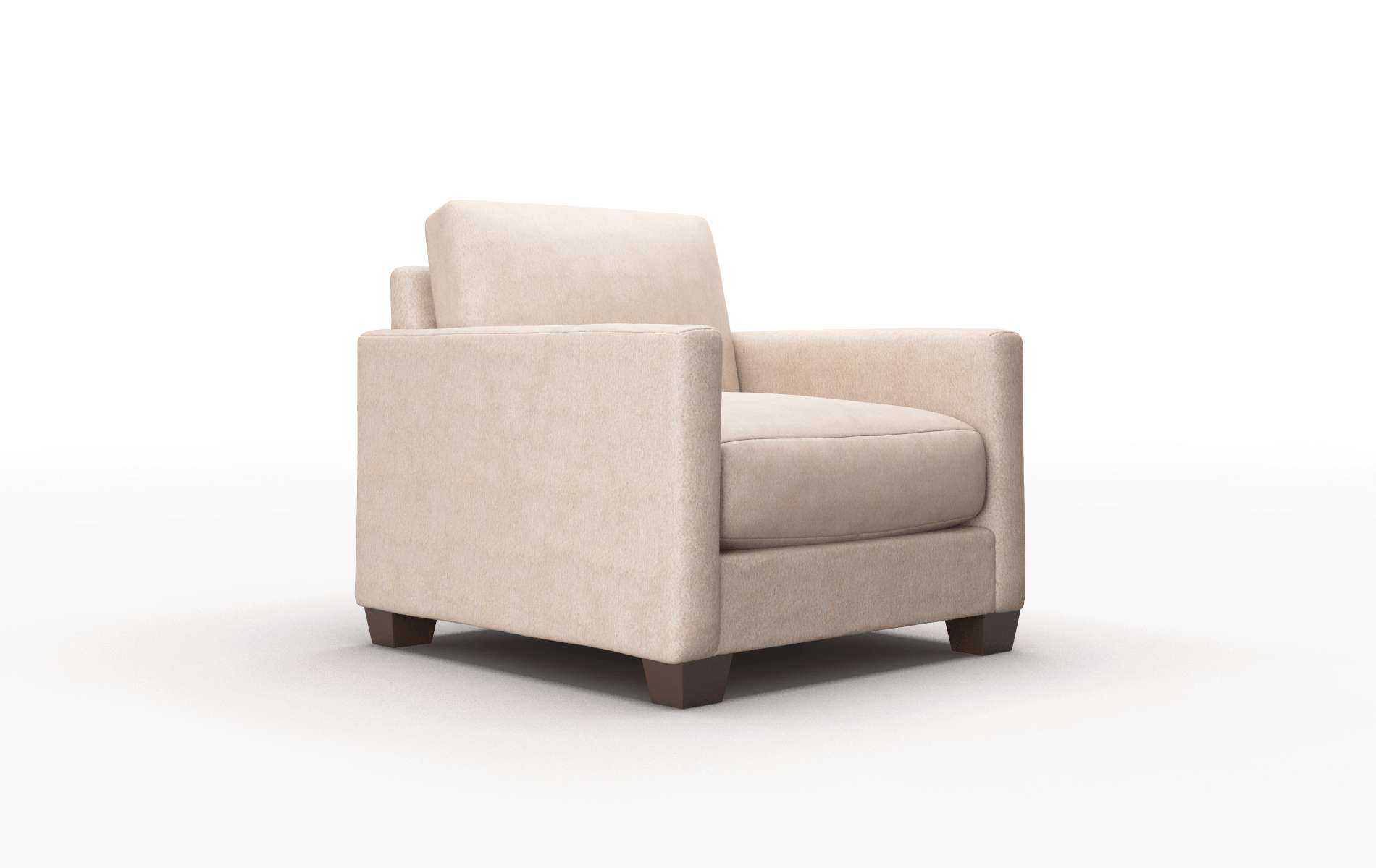 Dresden Bella Pewter Chair espresso legs 2