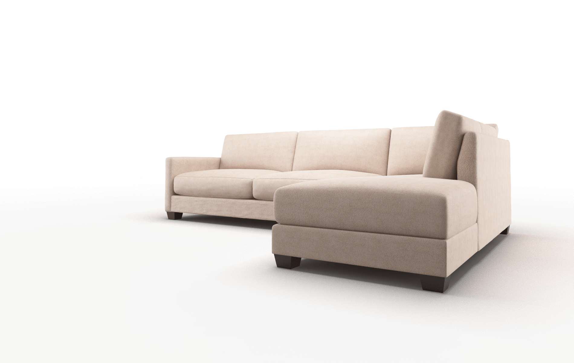 Dresden Bella Pewter Panel espresso legs 4