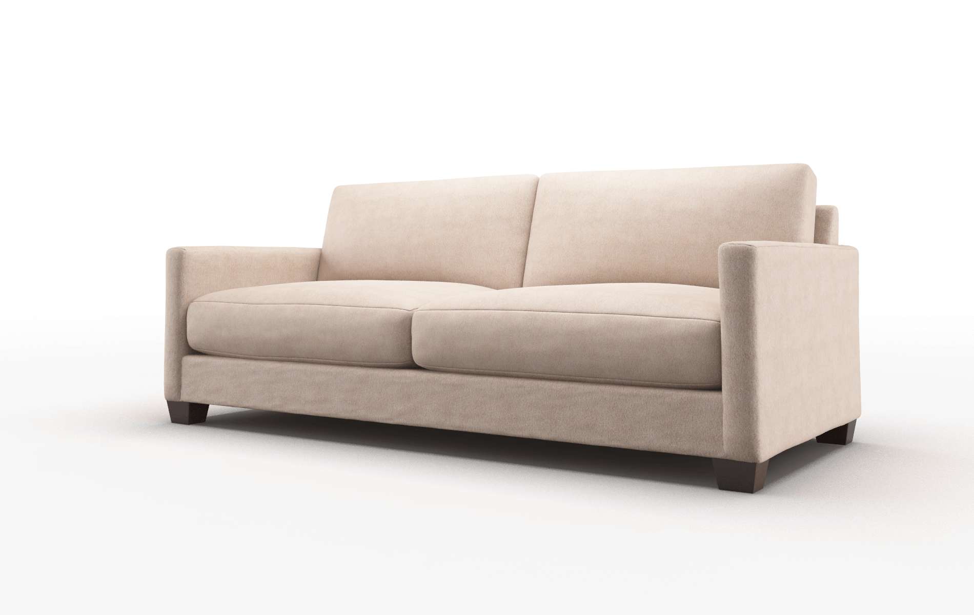Dresden Bella Pewter Sofa espresso legs 4