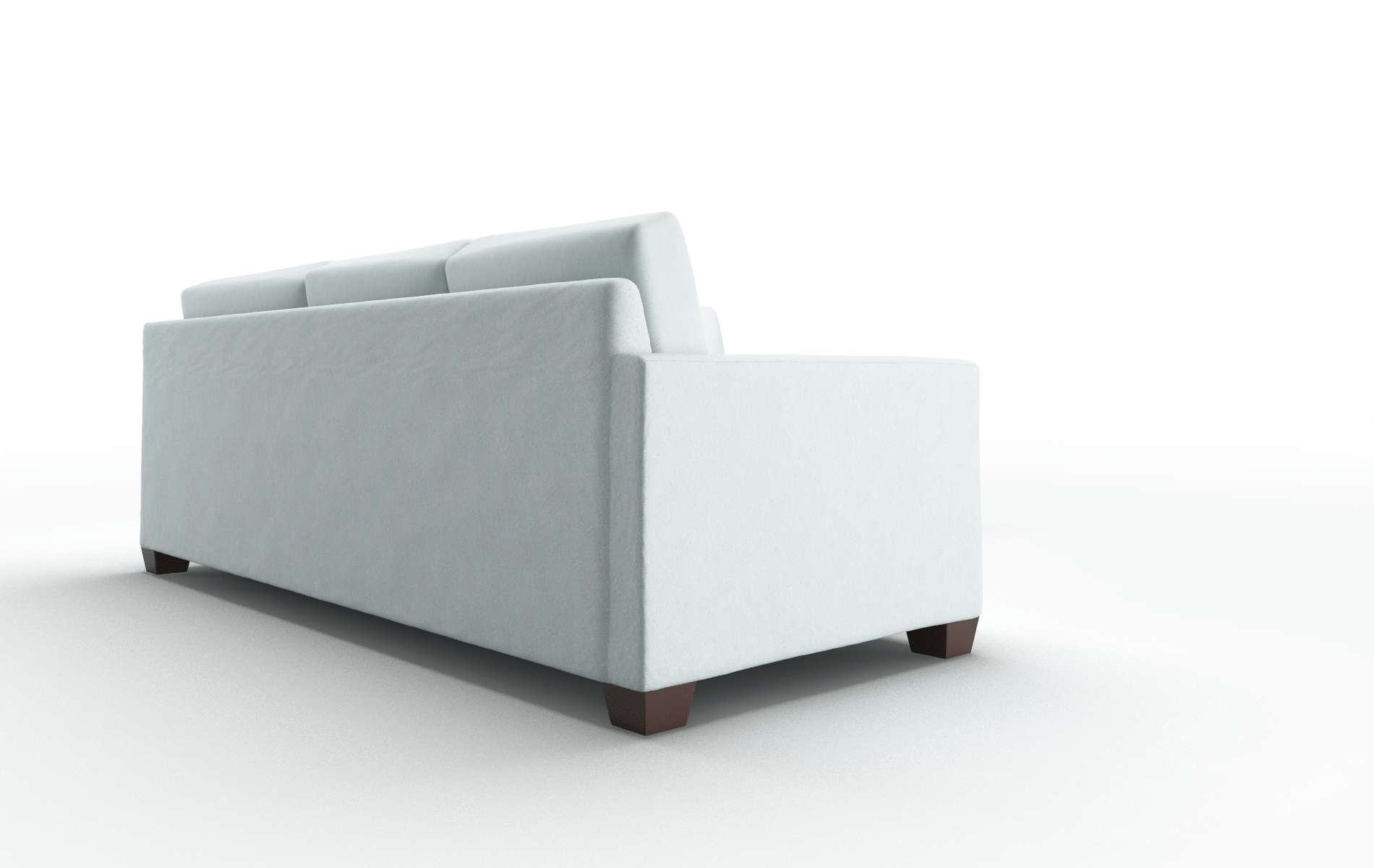 Dresden Bella Skylight Sectional espresso legs 3