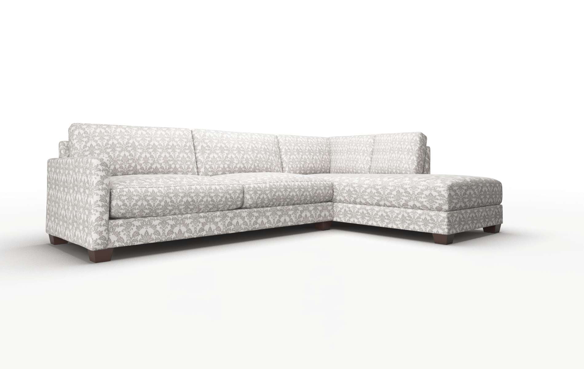 Dresden Bergamo Dove Panel espresso legs 2