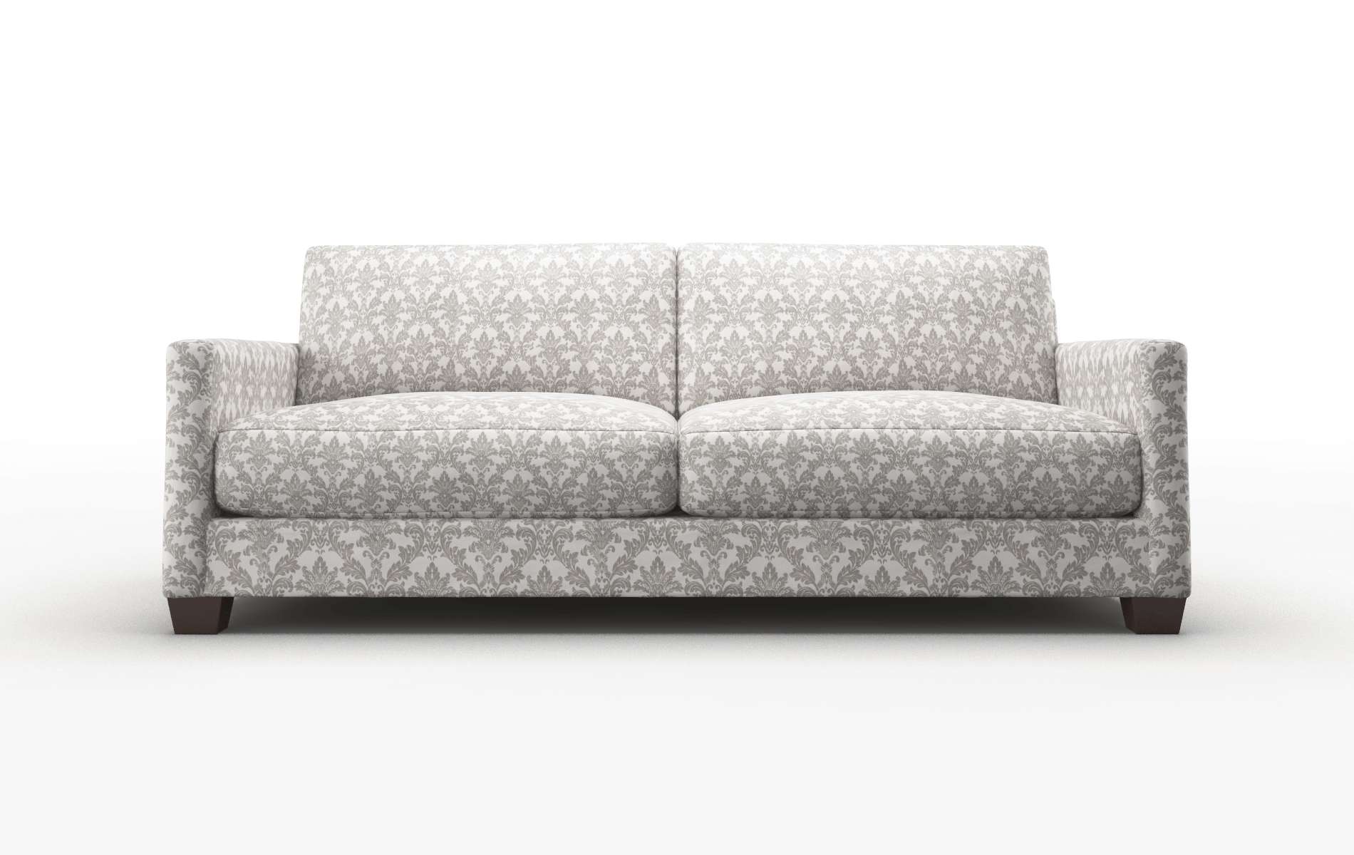 Dresden Bergamo dove Sofa Espresso Legs  1