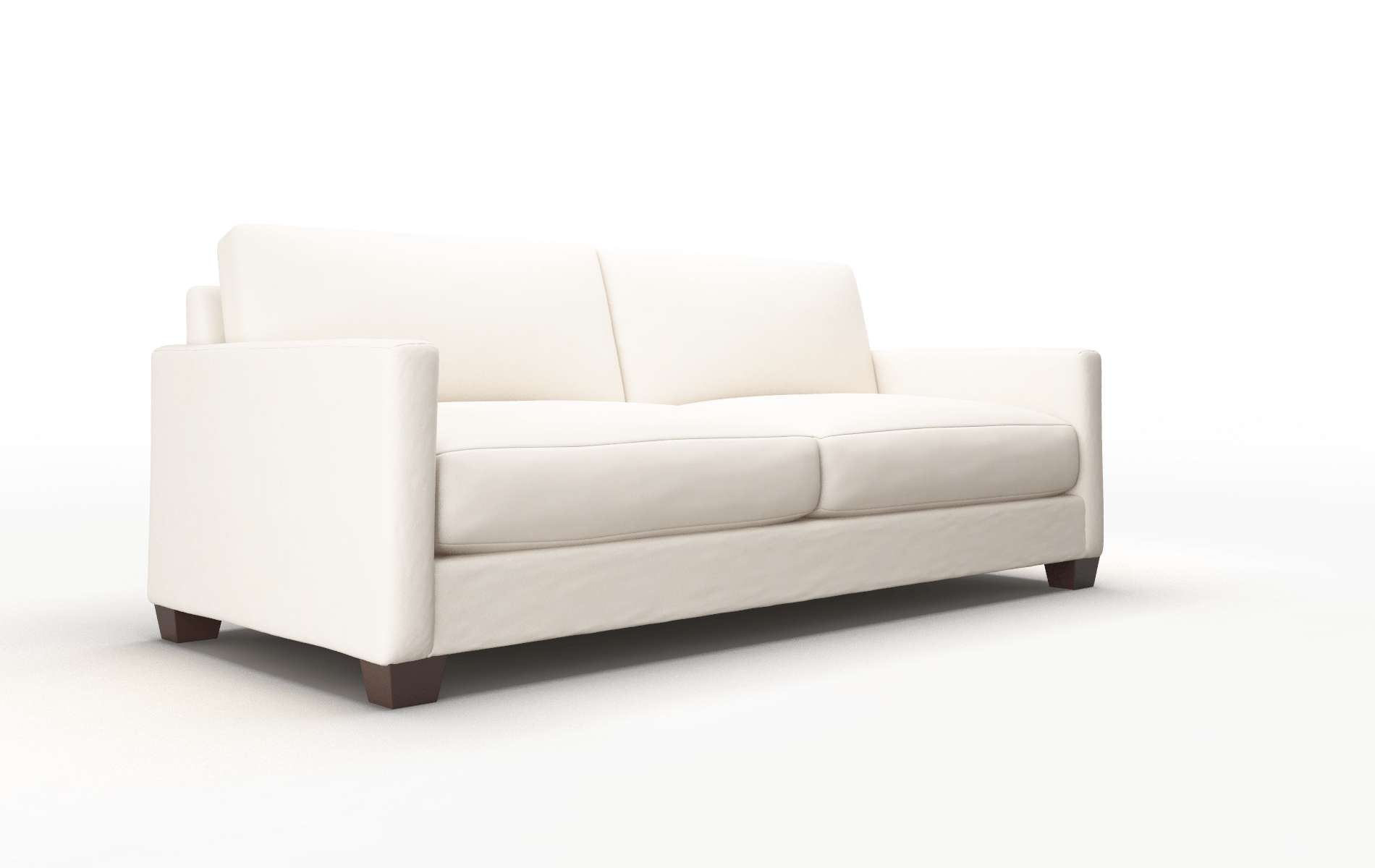 Dresden Blanche Milky Sofa espresso legs 2
