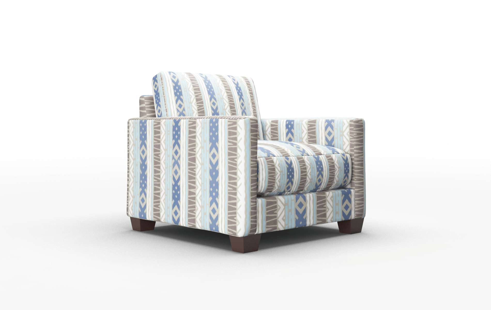 Dresden Bodhi Indigo Chair espresso legs 2
