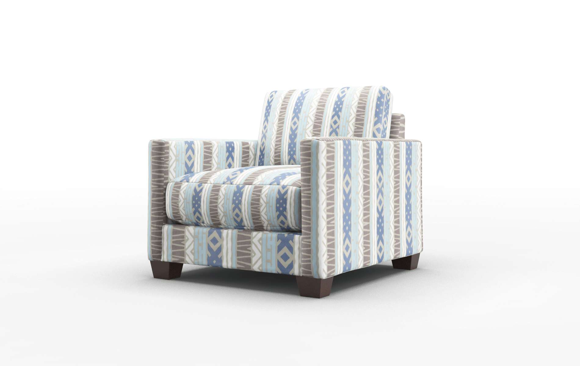 Dresden Bodhi Indigo Chair espresso legs 4
