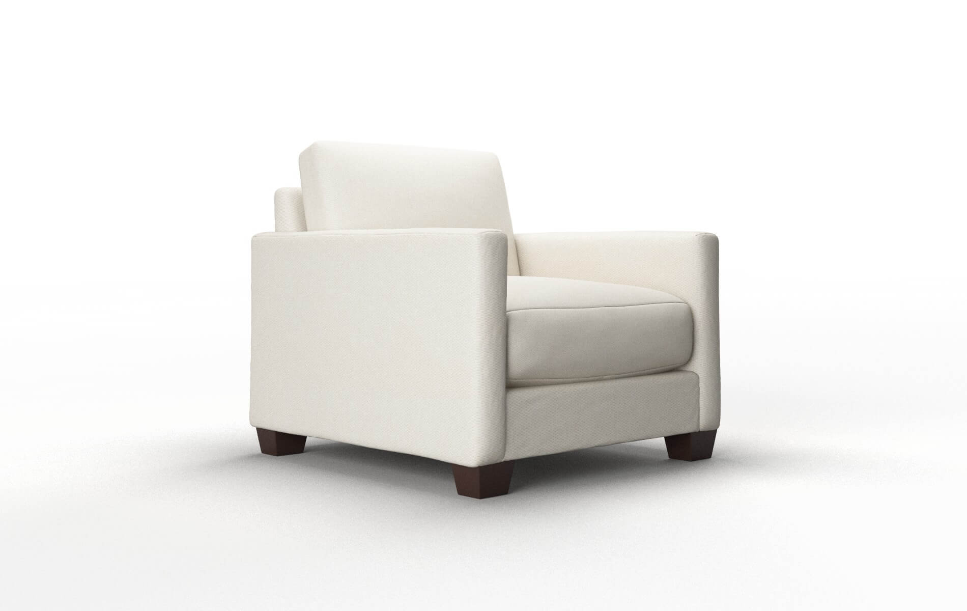 Dresden Bungalow Ivory Chair espresso legs 2