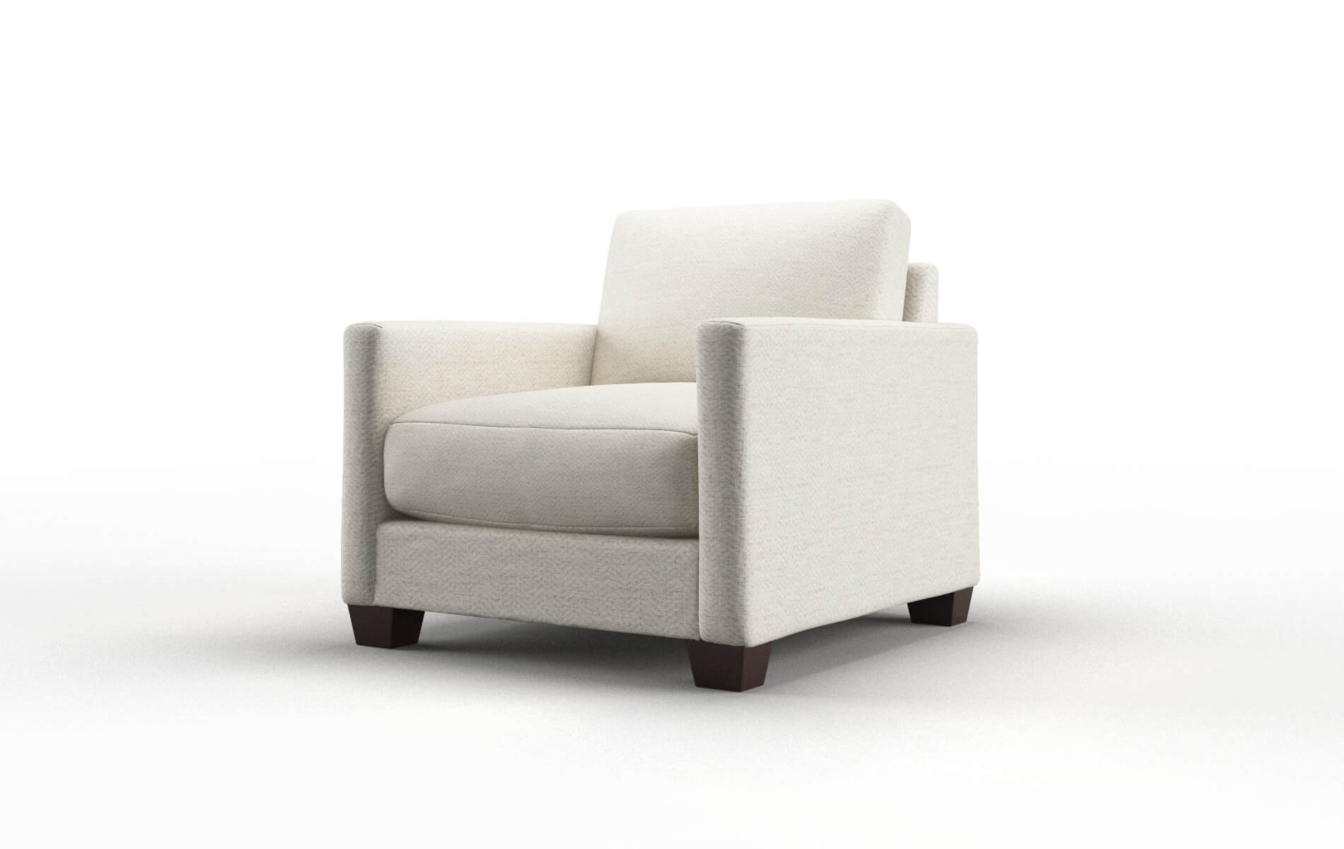 Dresden Catalina Linen Chair espresso legs 4