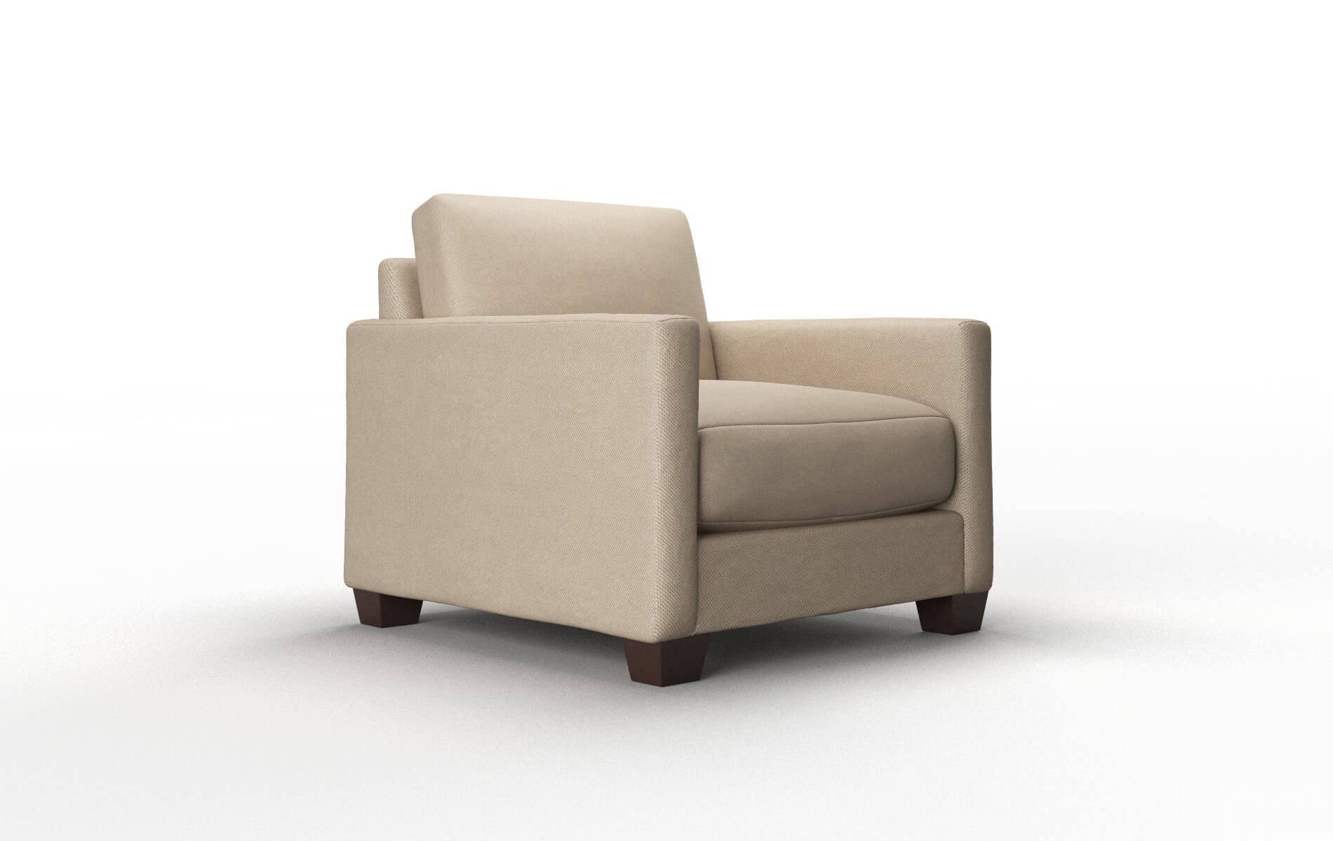 Dresden Chance Platinum Chair espresso legs 2