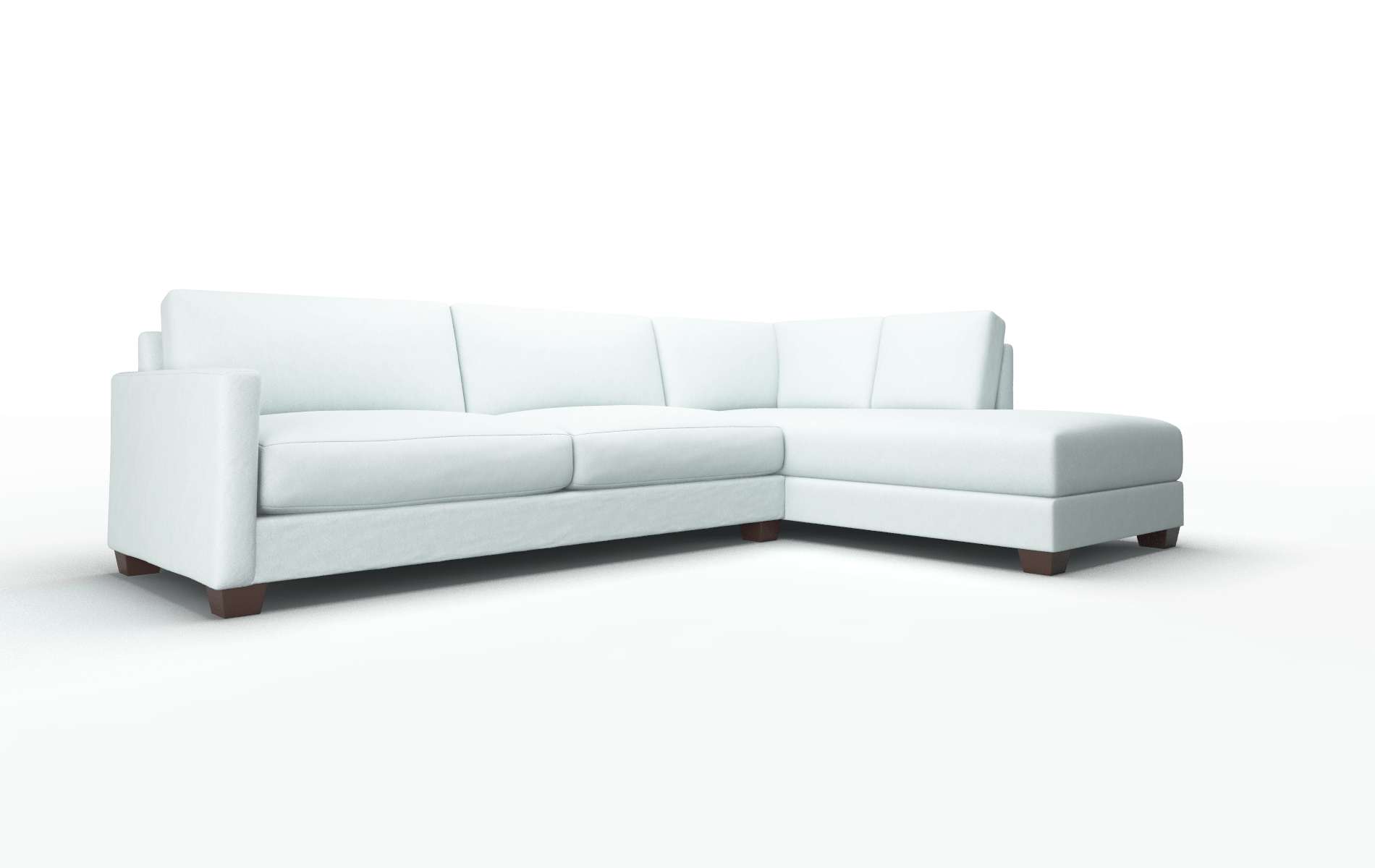 Dresden Clyde Cornflower Panel espresso legs 2