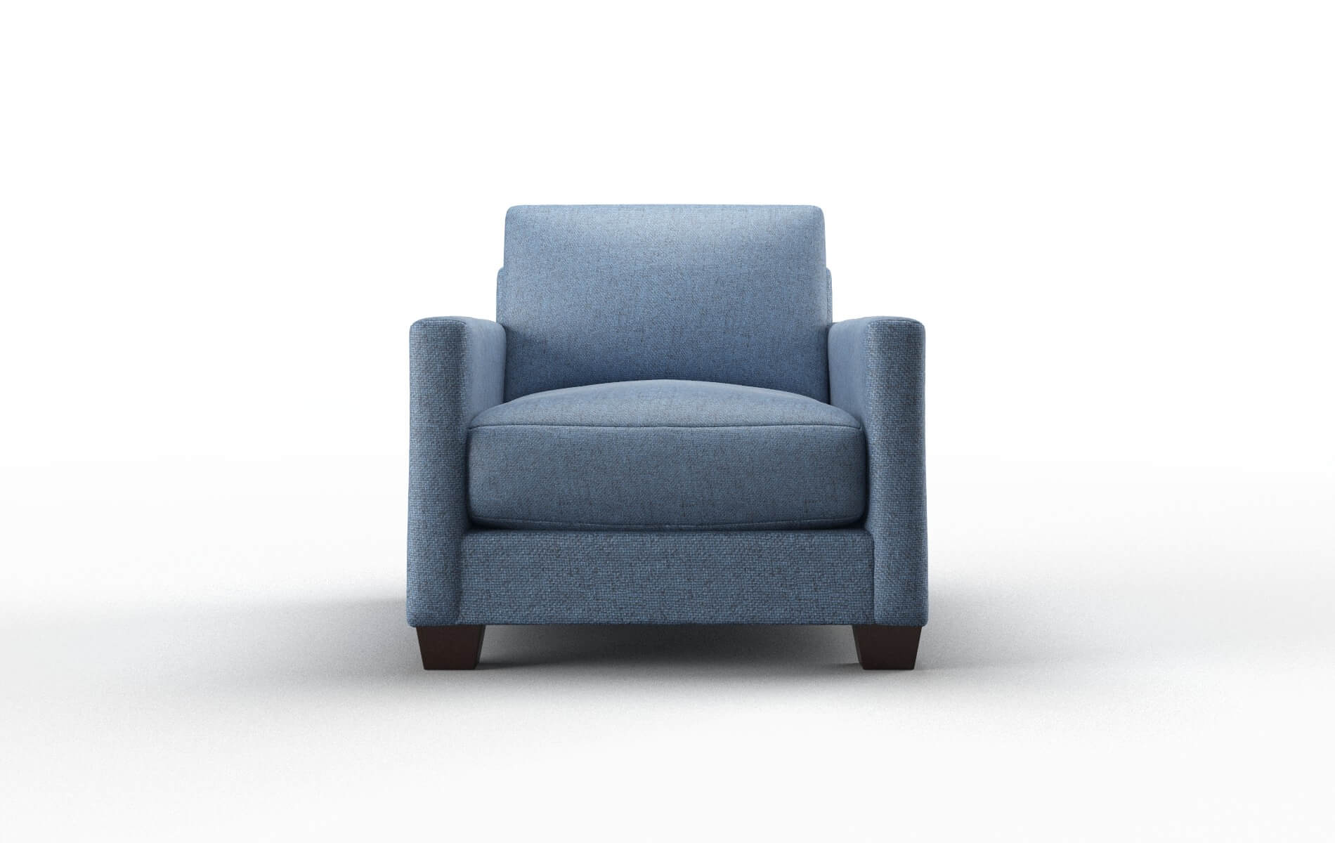 Dresden Clyde deep_ocean Chair Espresso Legs  1