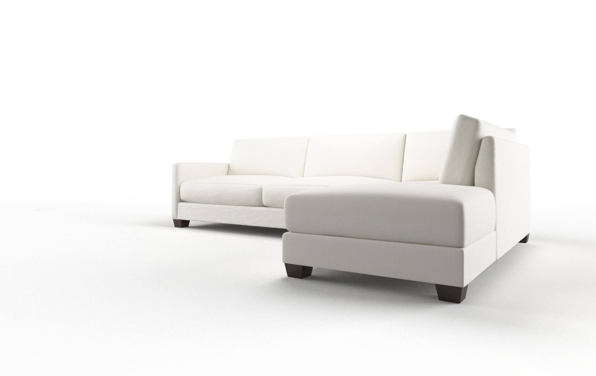 Dresden Cosmo Ivory Panel espresso legs 4