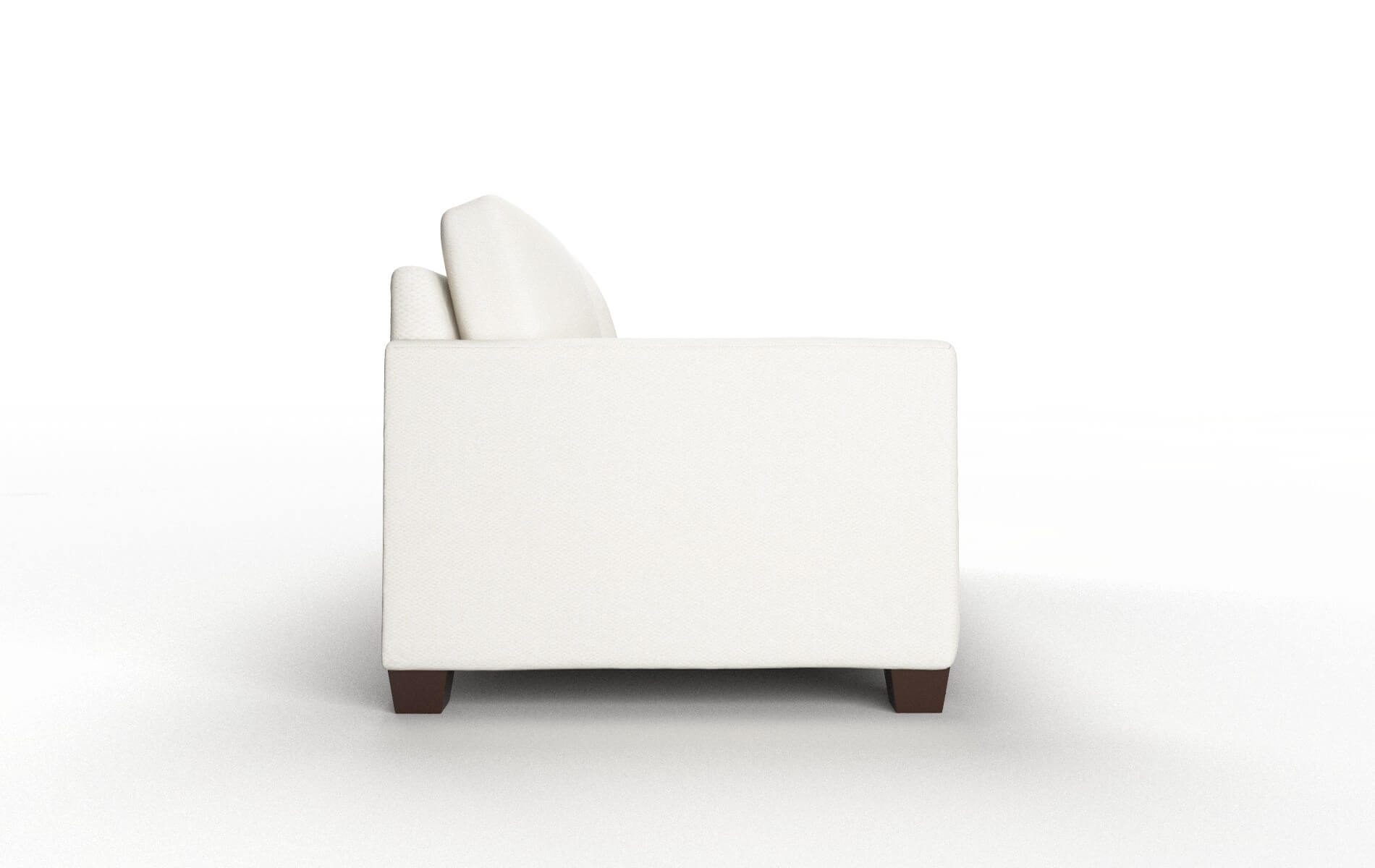 Dresden Cosmo Ivory Sofa espresso legs 3