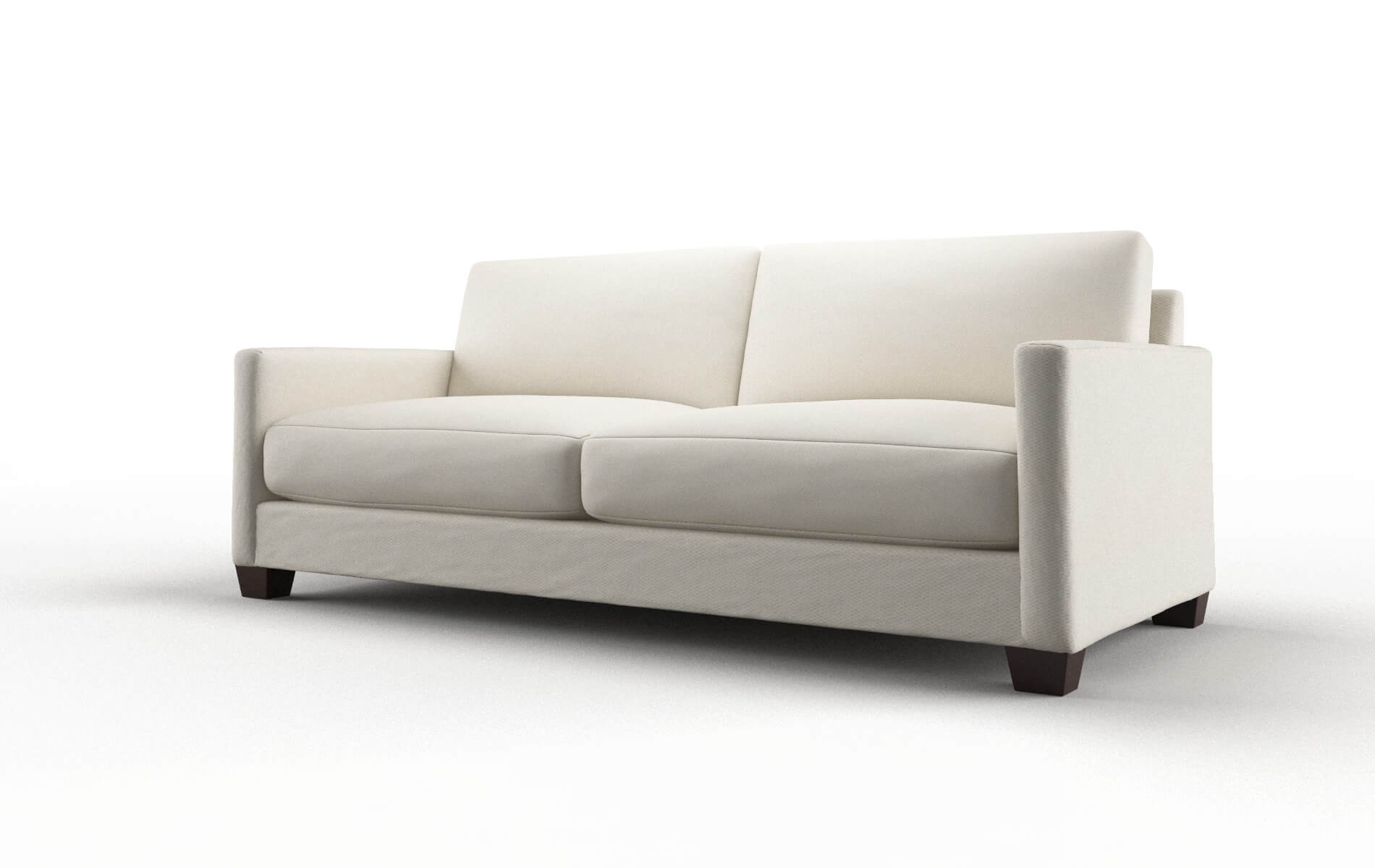 Dresden Cosmo Sand Sofa espresso legs 4