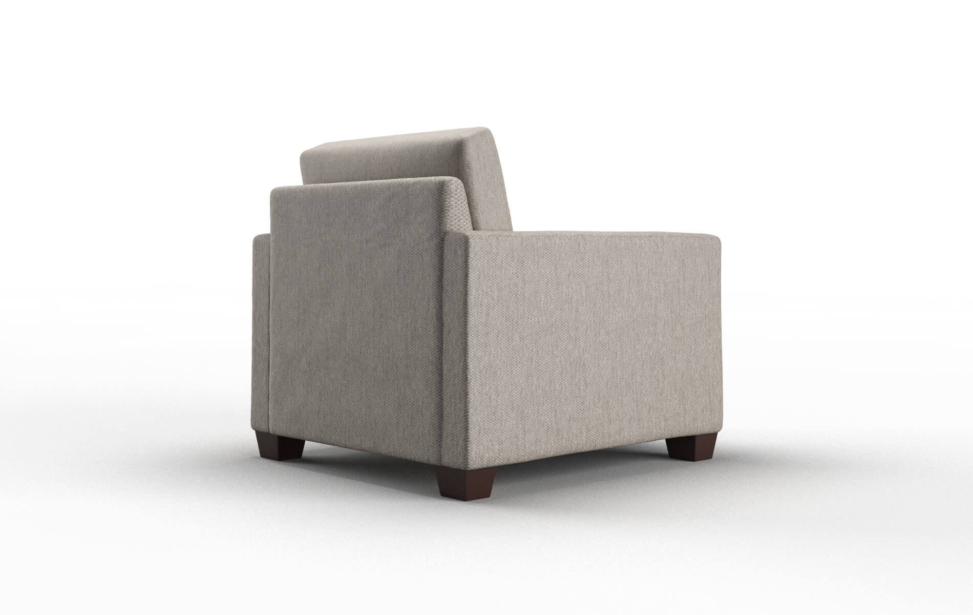 Dresden Cosmo Taupe Chair espresso legs 5
