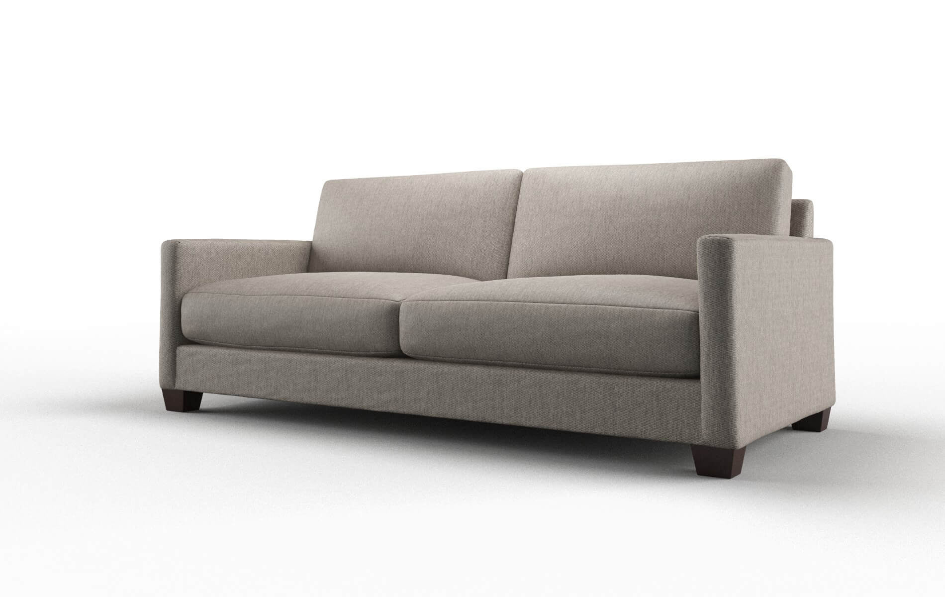 Dresden Cosmo Taupe Sofa espresso legs 4