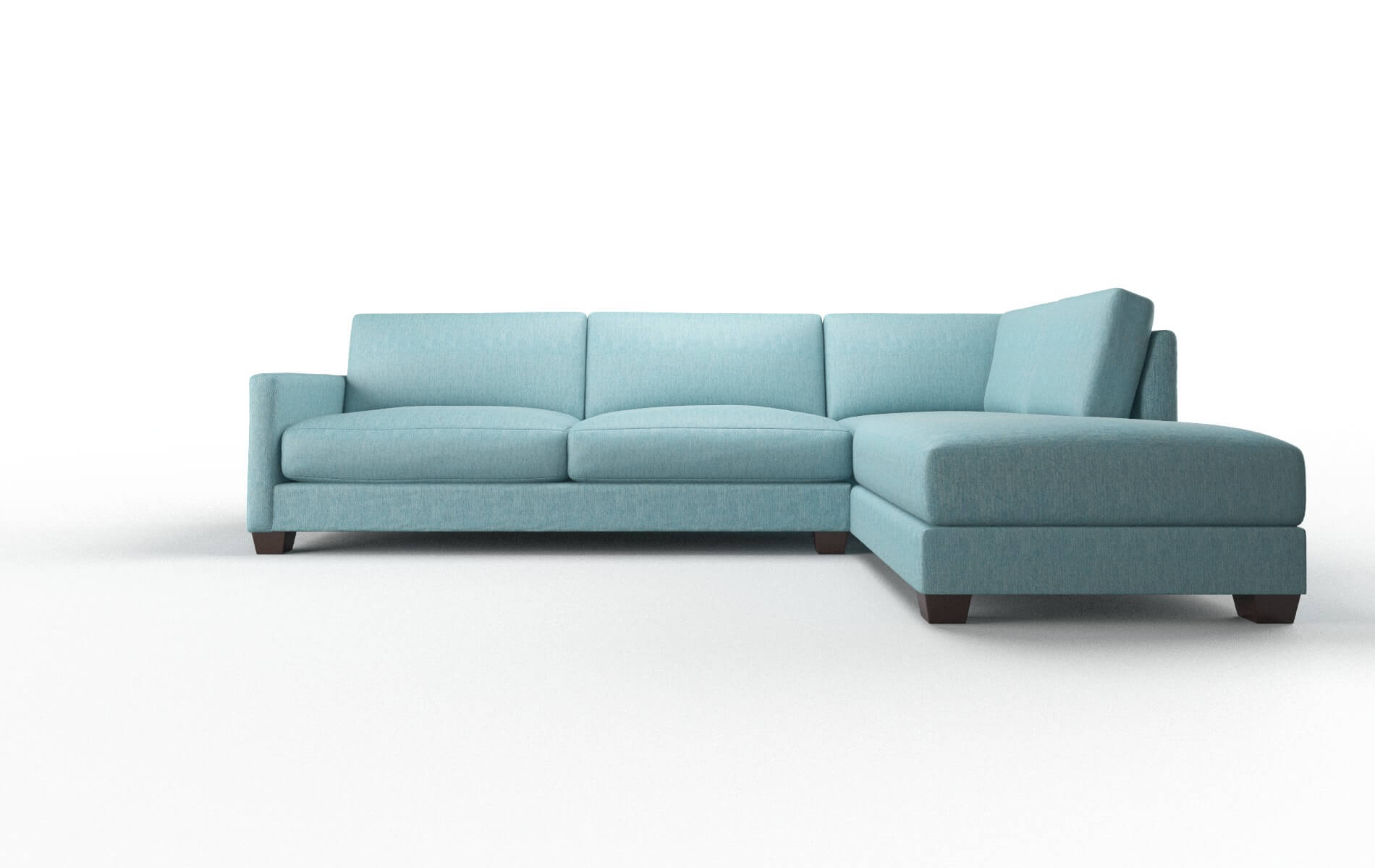 Dresden Cosmo Turquoise Panel espresso legs 1