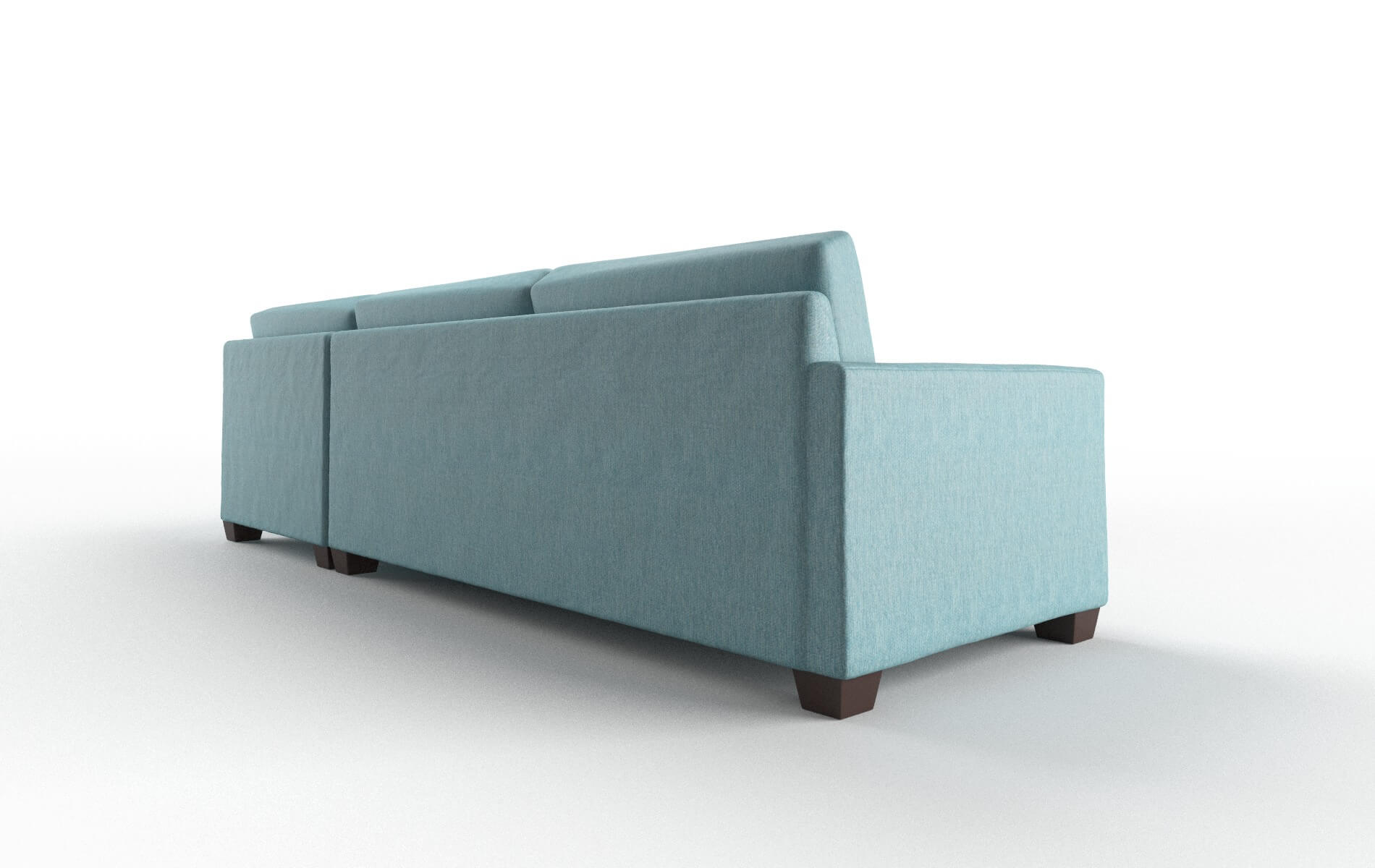 Dresden Cosmo Turquoise Panel espresso legs 5