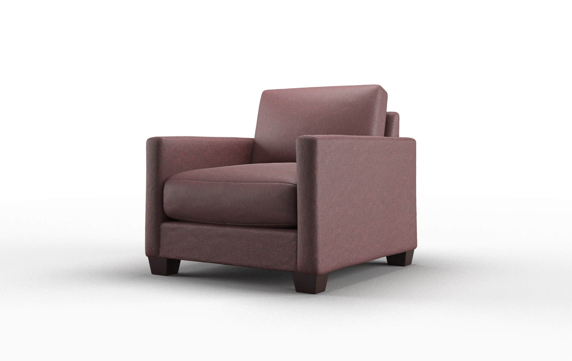 Dresden Derby Berry Chair espresso legs 4