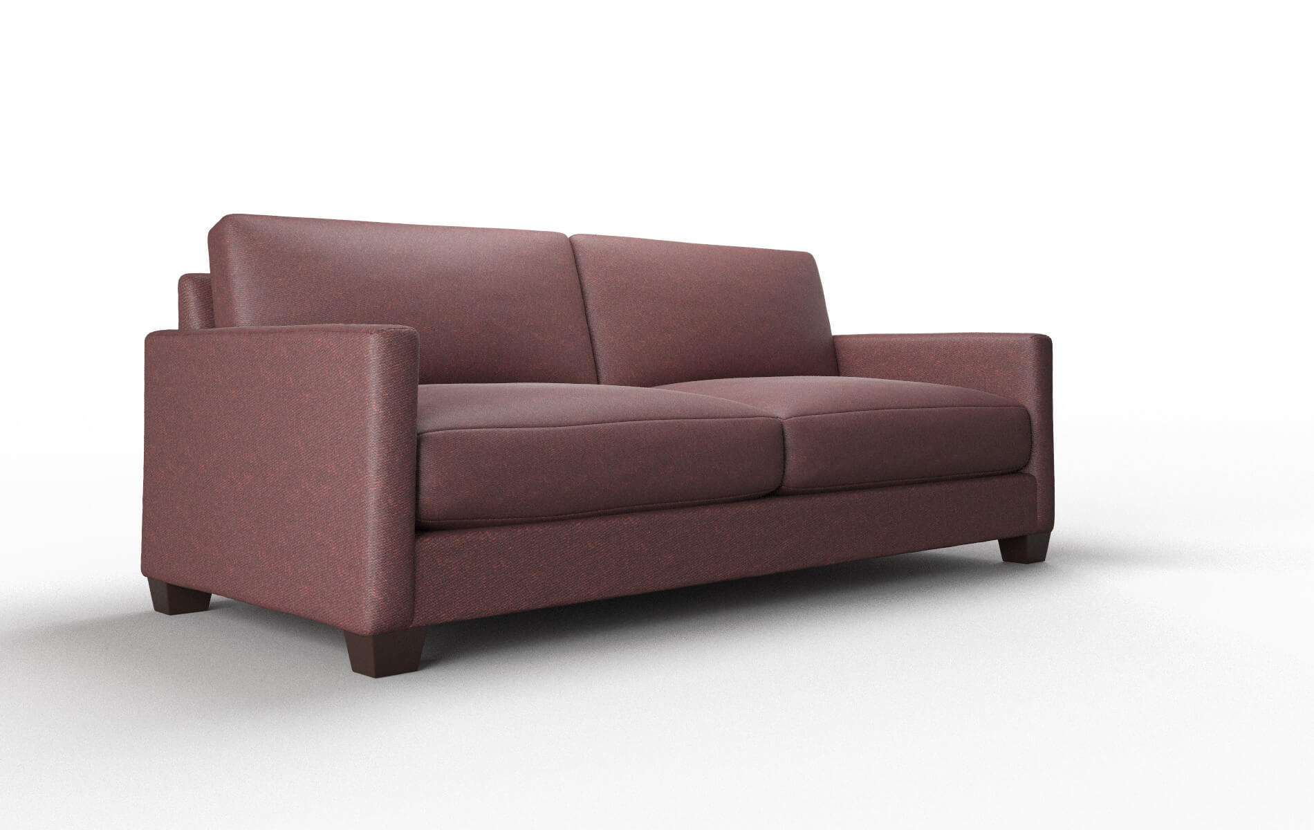 Dresden Derby Berry Sofa espresso legs 2