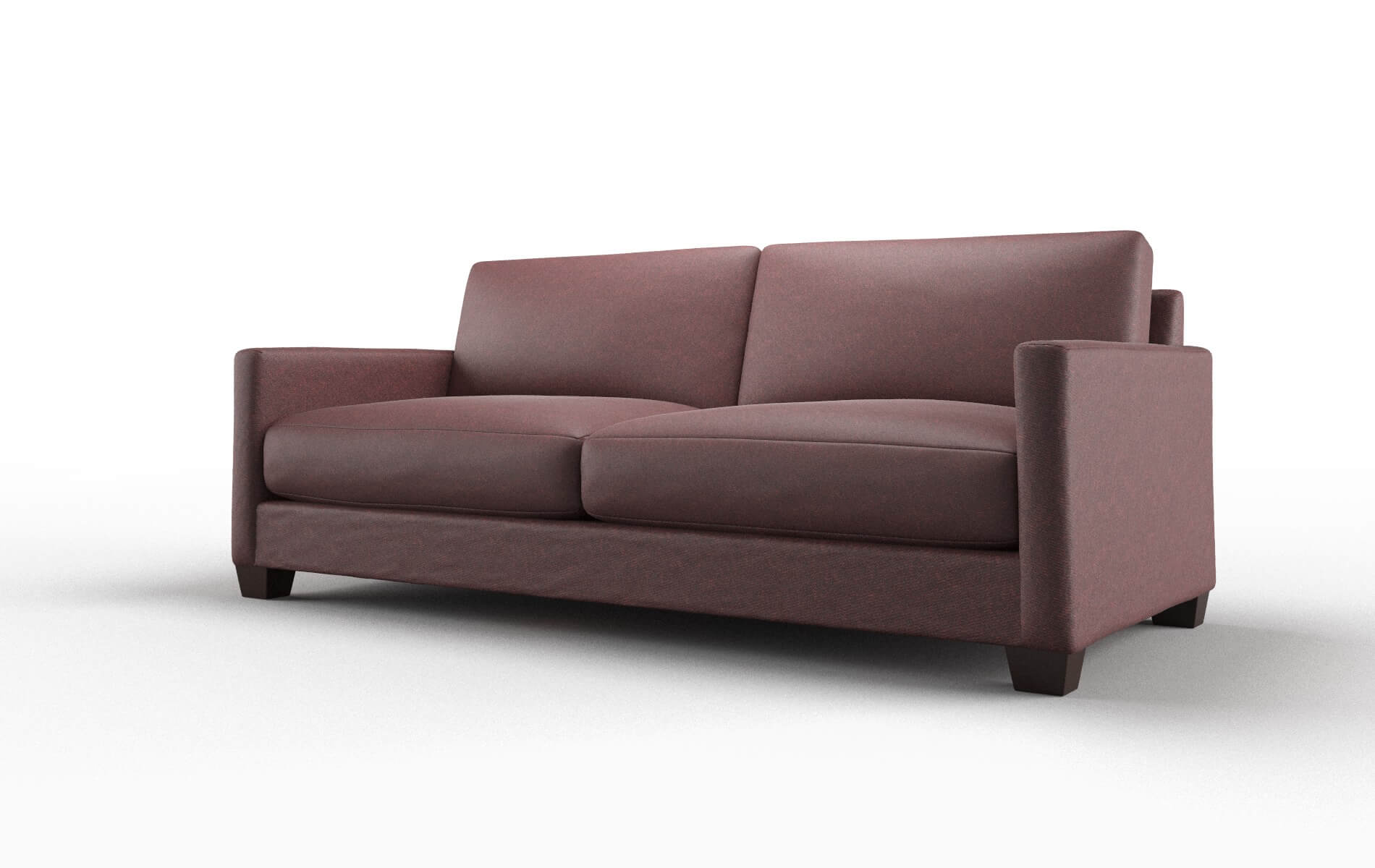 Dresden Derby Berry Sofa espresso legs 4