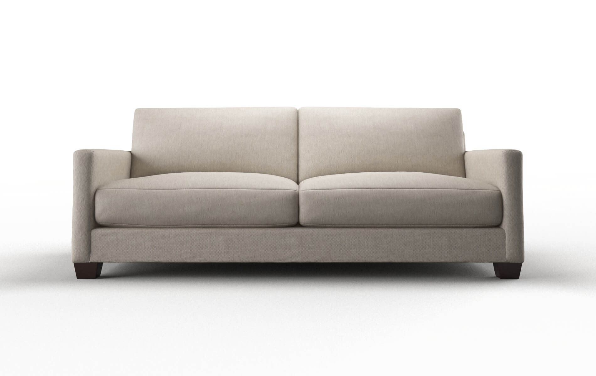 Dresden Derby Linen Sofa espresso legs 1