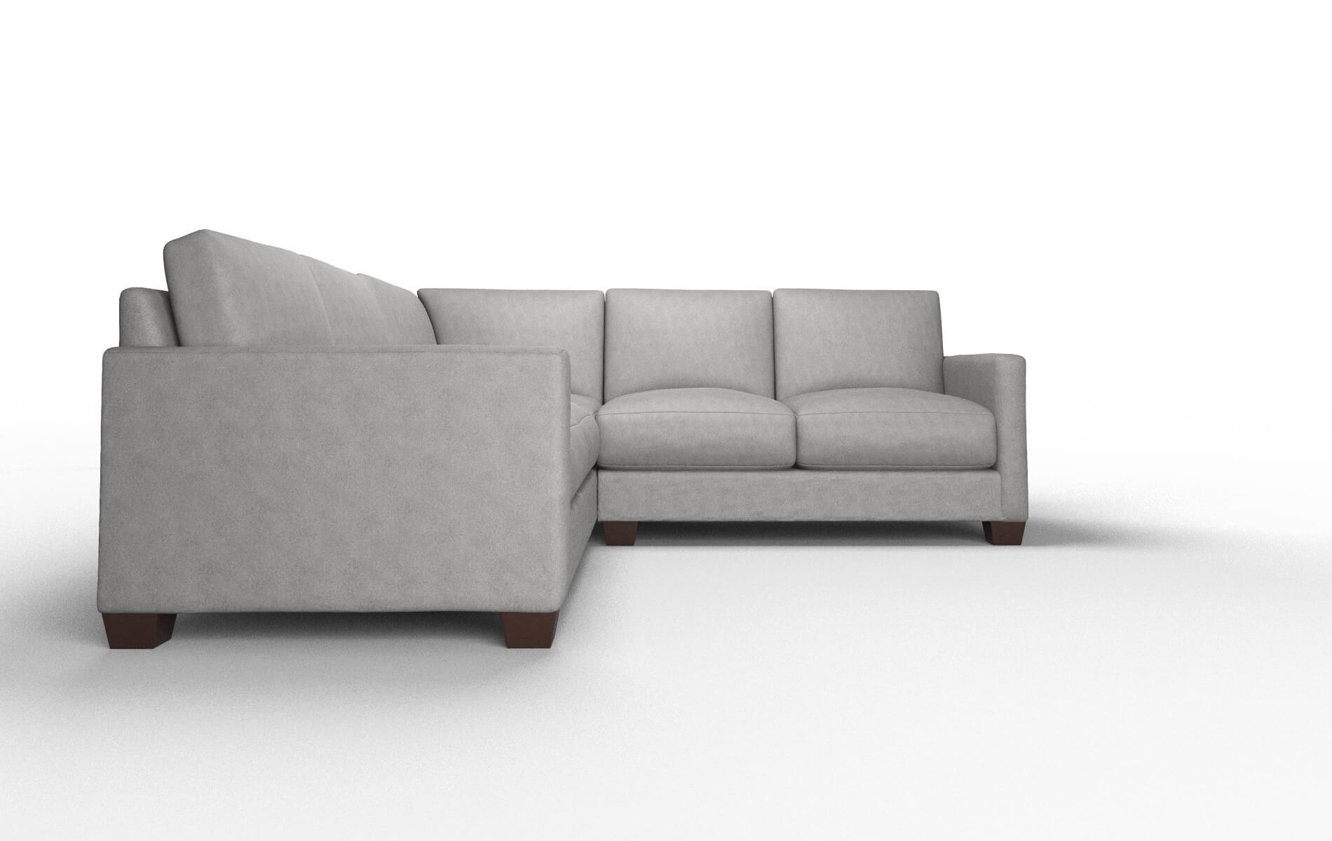 Dresden Dream_d Charcoal Sectional espresso legs 2