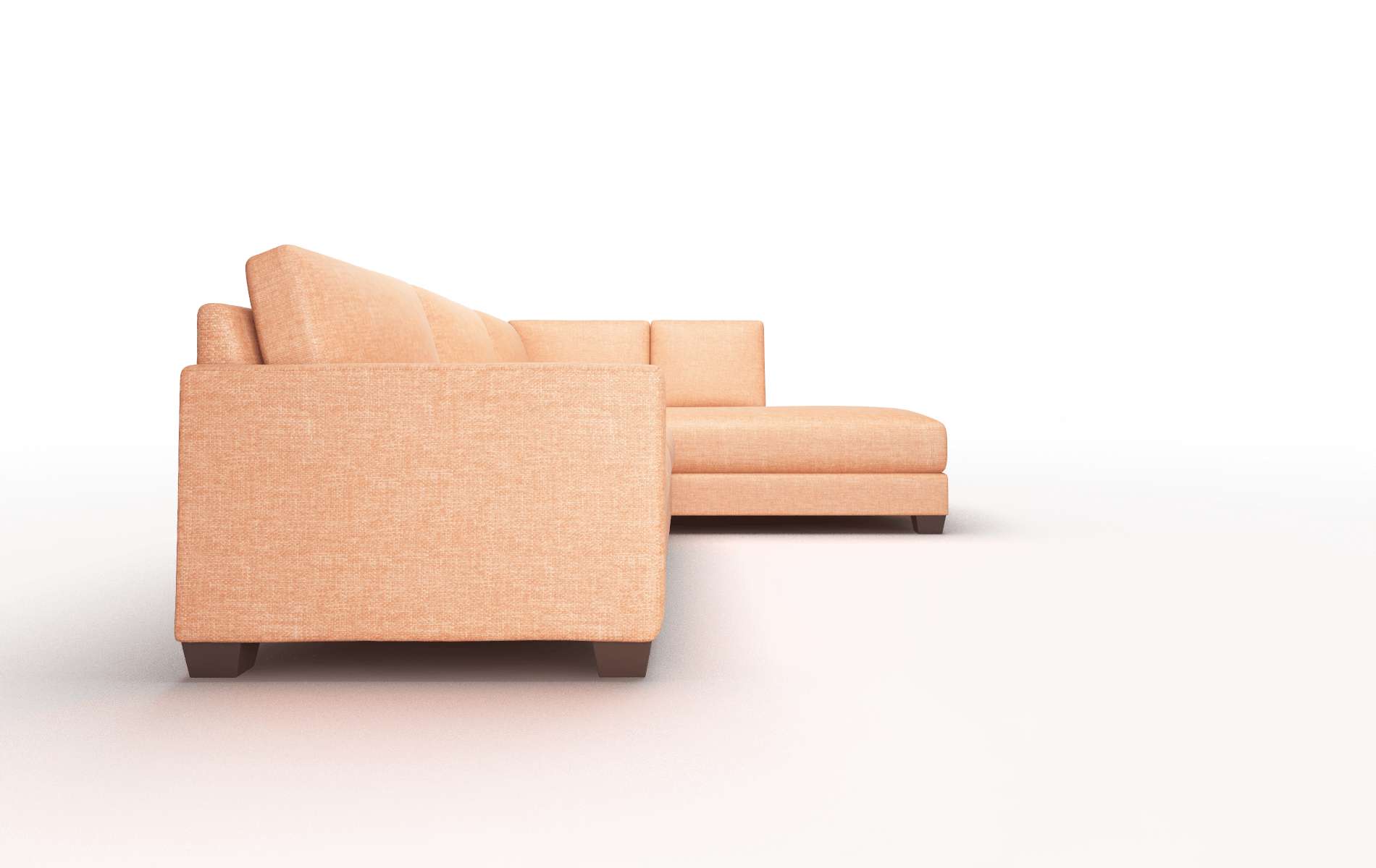 Dresden Durham Tangerine Panel espresso legs 3