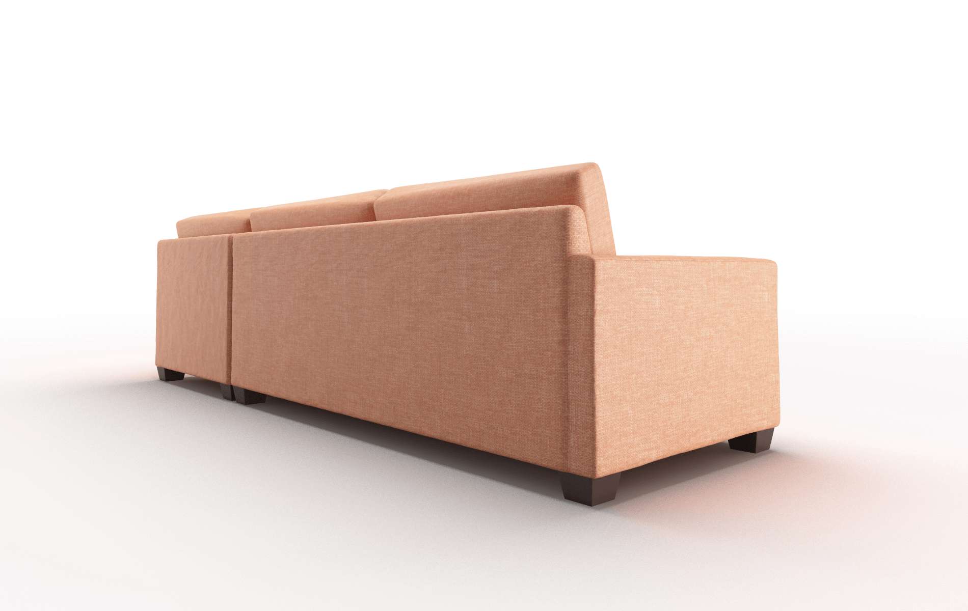 Dresden Durham Tangerine Panel espresso legs 5