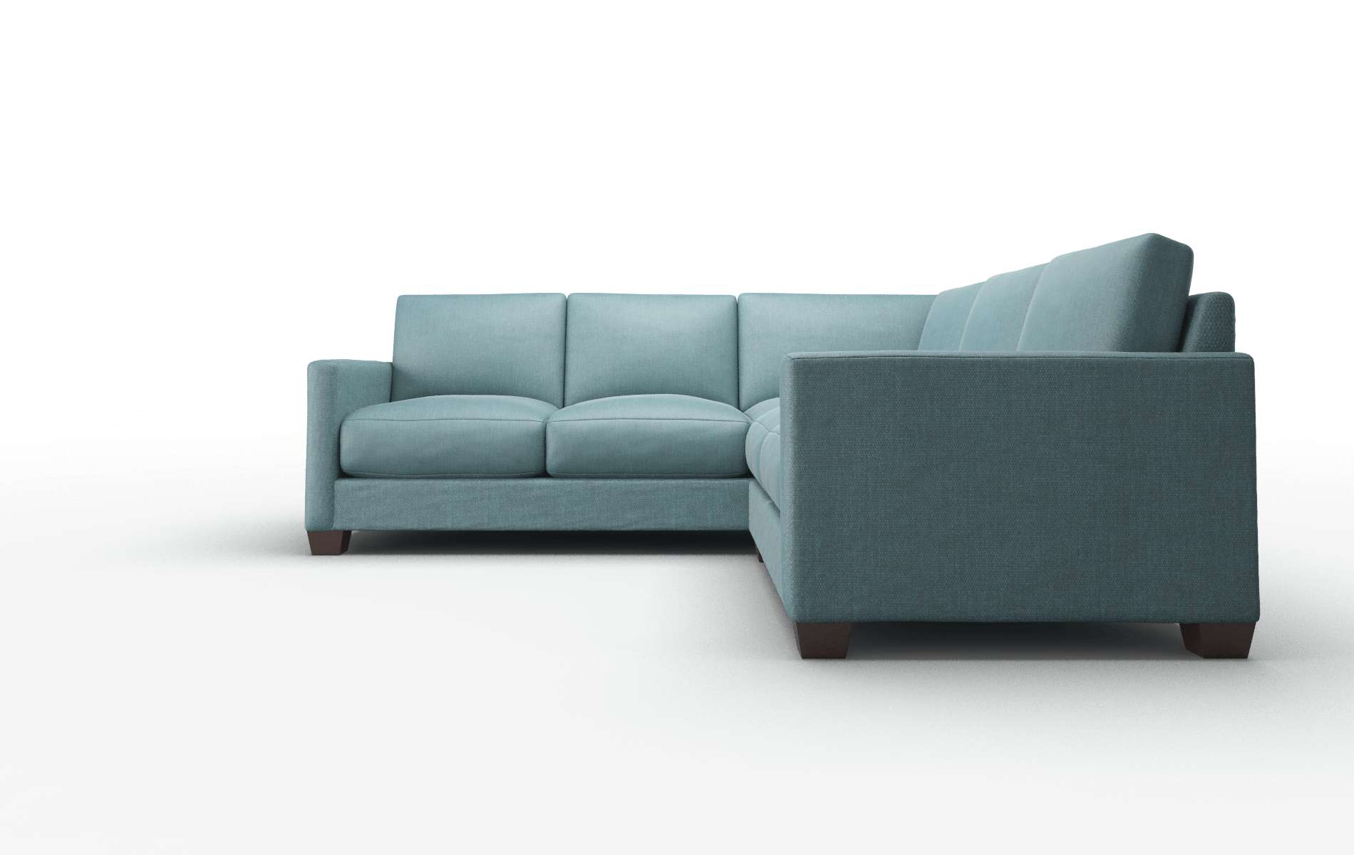 Dresden Elliot Eclipse Sectional espresso legs 5