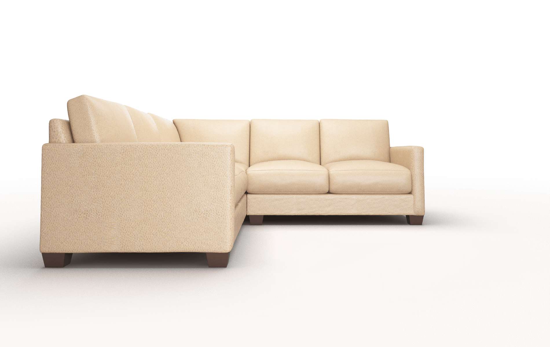 Dresden Ford Dune Sectional espresso legs 2