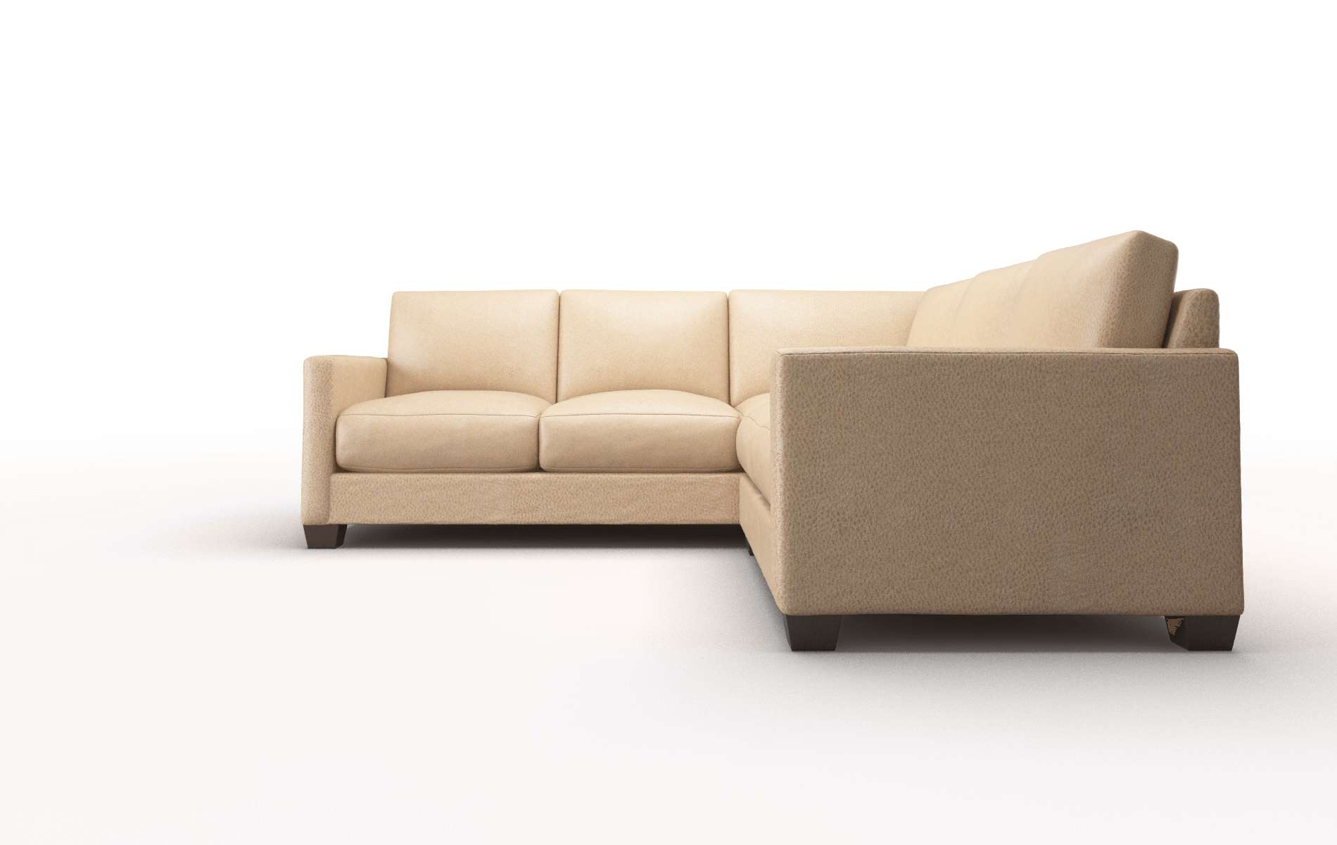 Dresden Ford Dune Sectional espresso legs 5