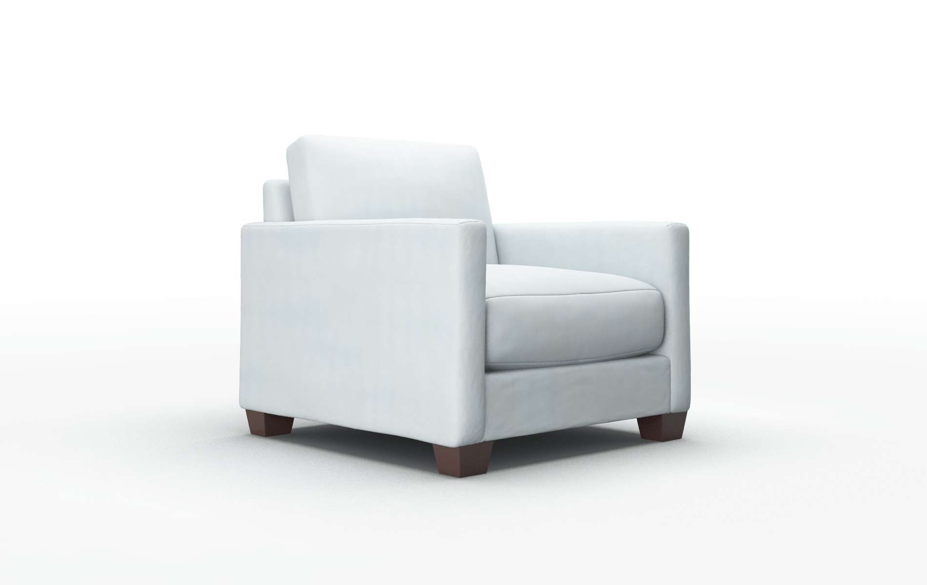 Dresden Hathaway Aqua Chair espresso legs 2