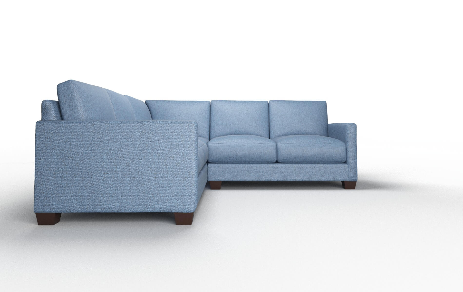 Dresden Hepburn Water Sectional espresso legs 2