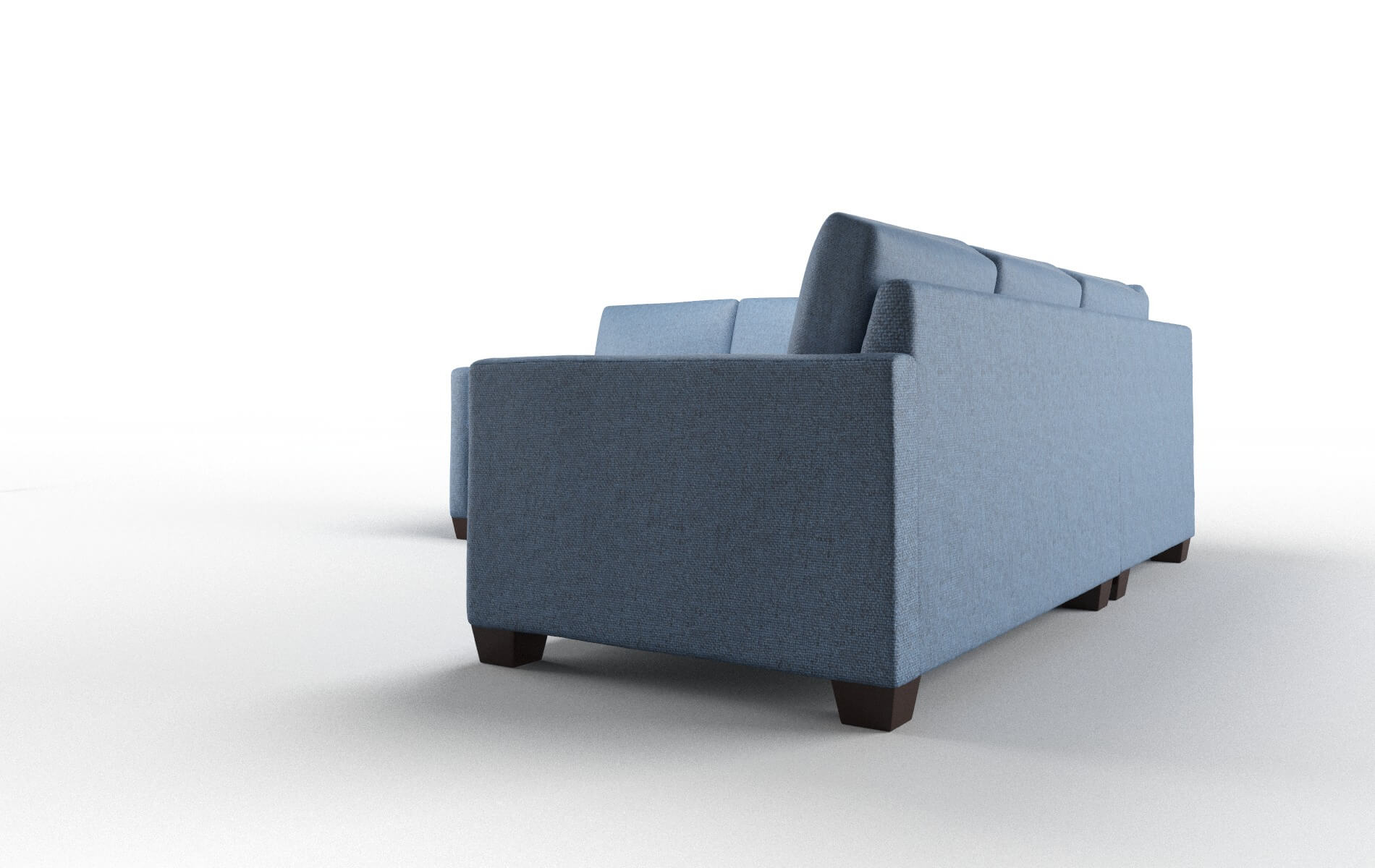 Dresden Hepburn Water Sectional espresso legs 4