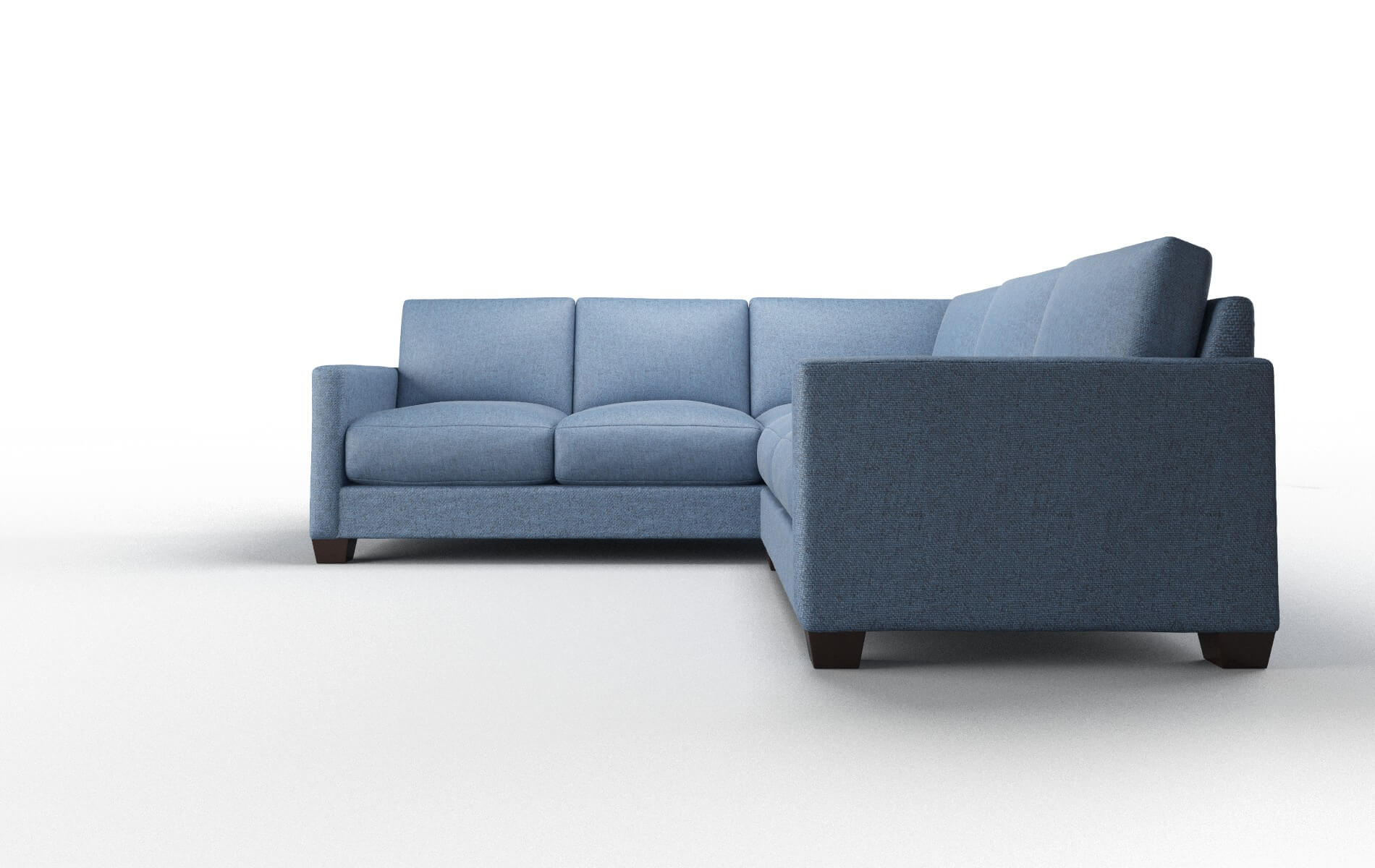 Dresden Hepburn Water Sectional espresso legs 5