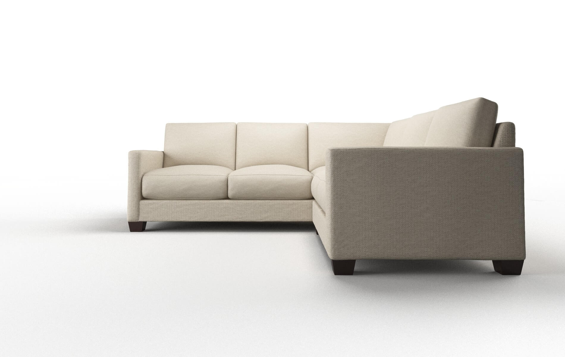 Dresden Insight Barley Sectional espresso legs 5