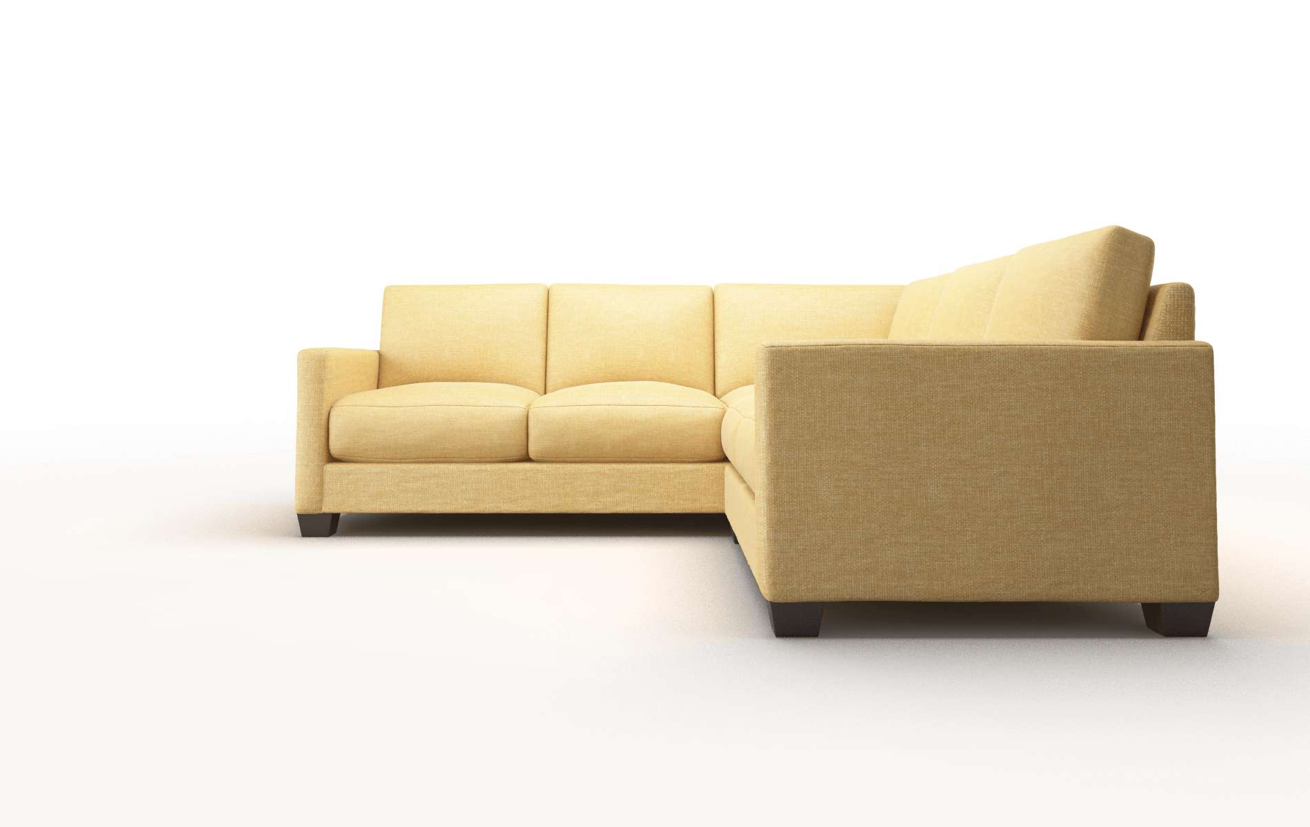 Dresden Insight Citronella Sectional espresso legs 5