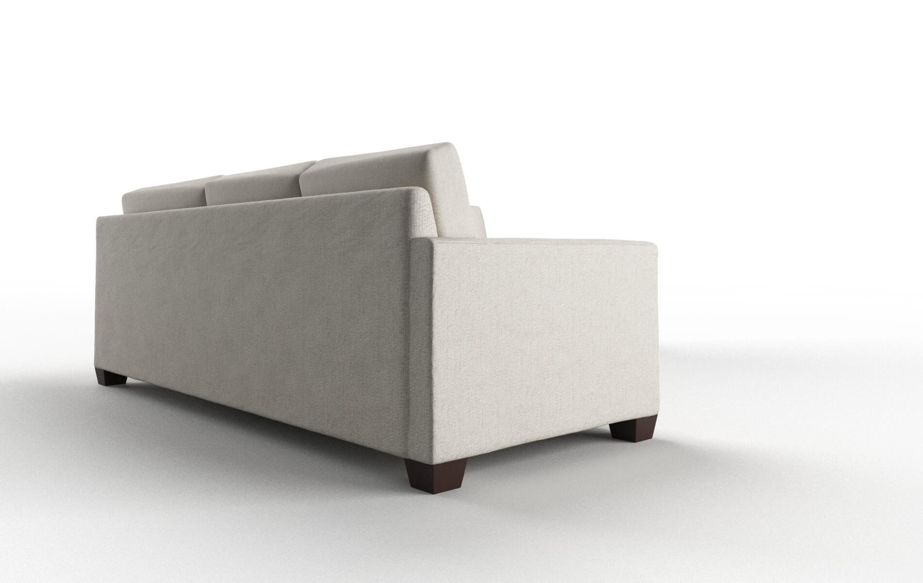 Dresden Insight Dove Sectional espresso legs 3