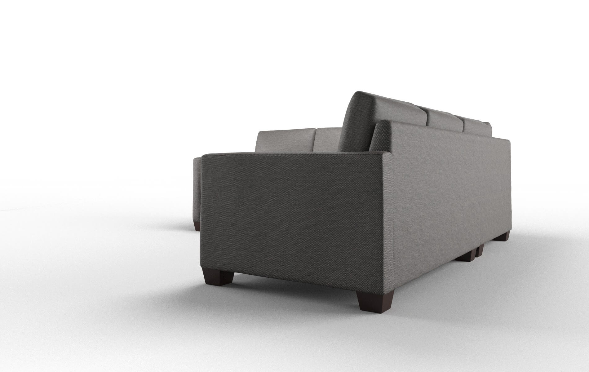 Dresden Insight Eclipse Sectional espresso legs 4