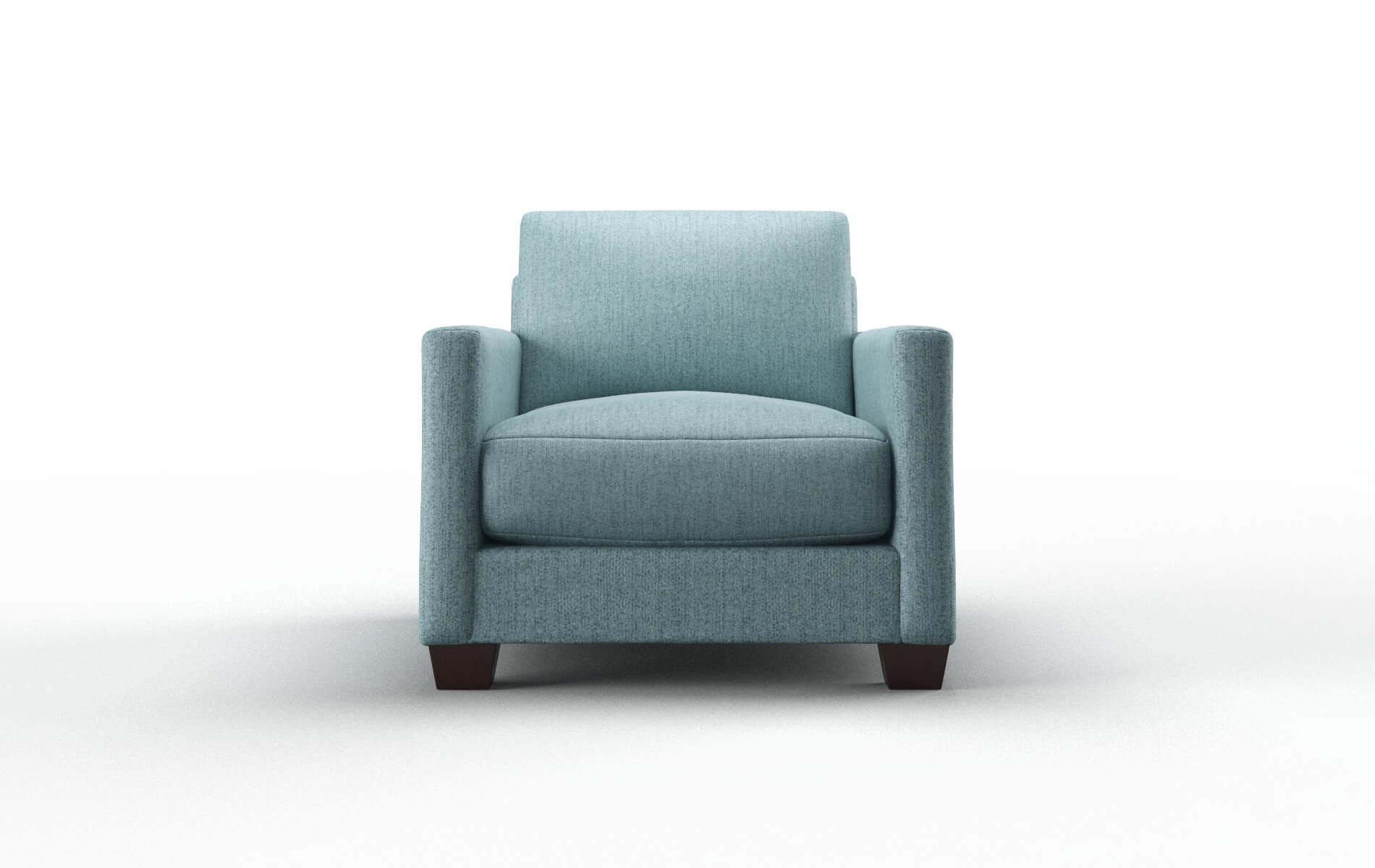 Dresden Insight peacock Chair Espresso Legs  1