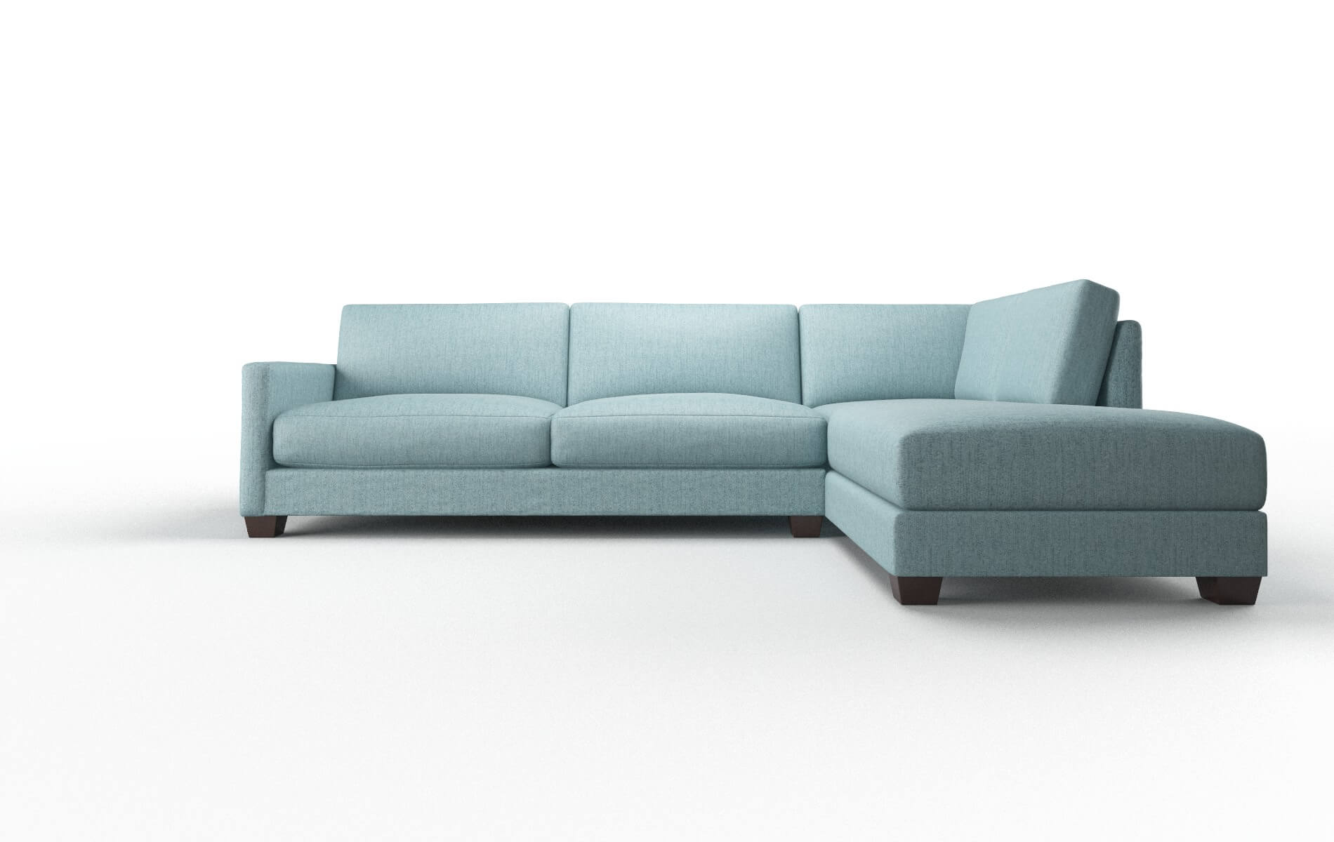 Dresden Insight peacock Panel Espresso Legs  1